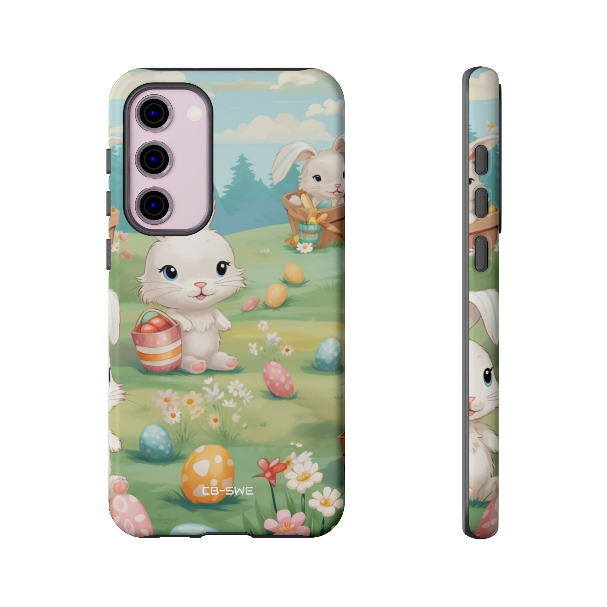 Bunnies Hunt Eggs - Samsung Case