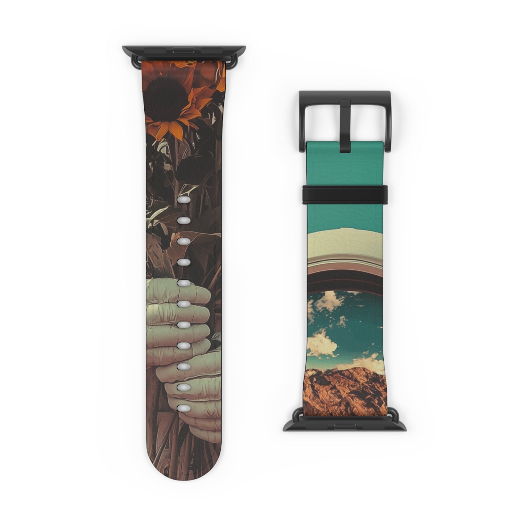 Auringonkukka Astronaut - Kellonranneke