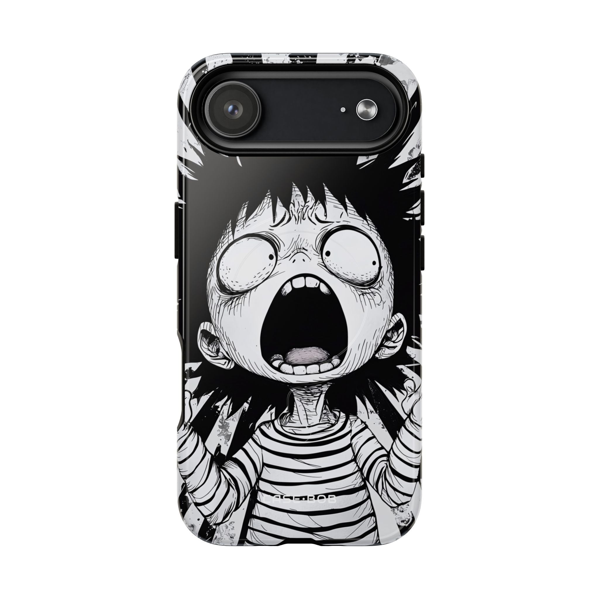 Screaming Stripes iPhone 17 Air Case - Tough+