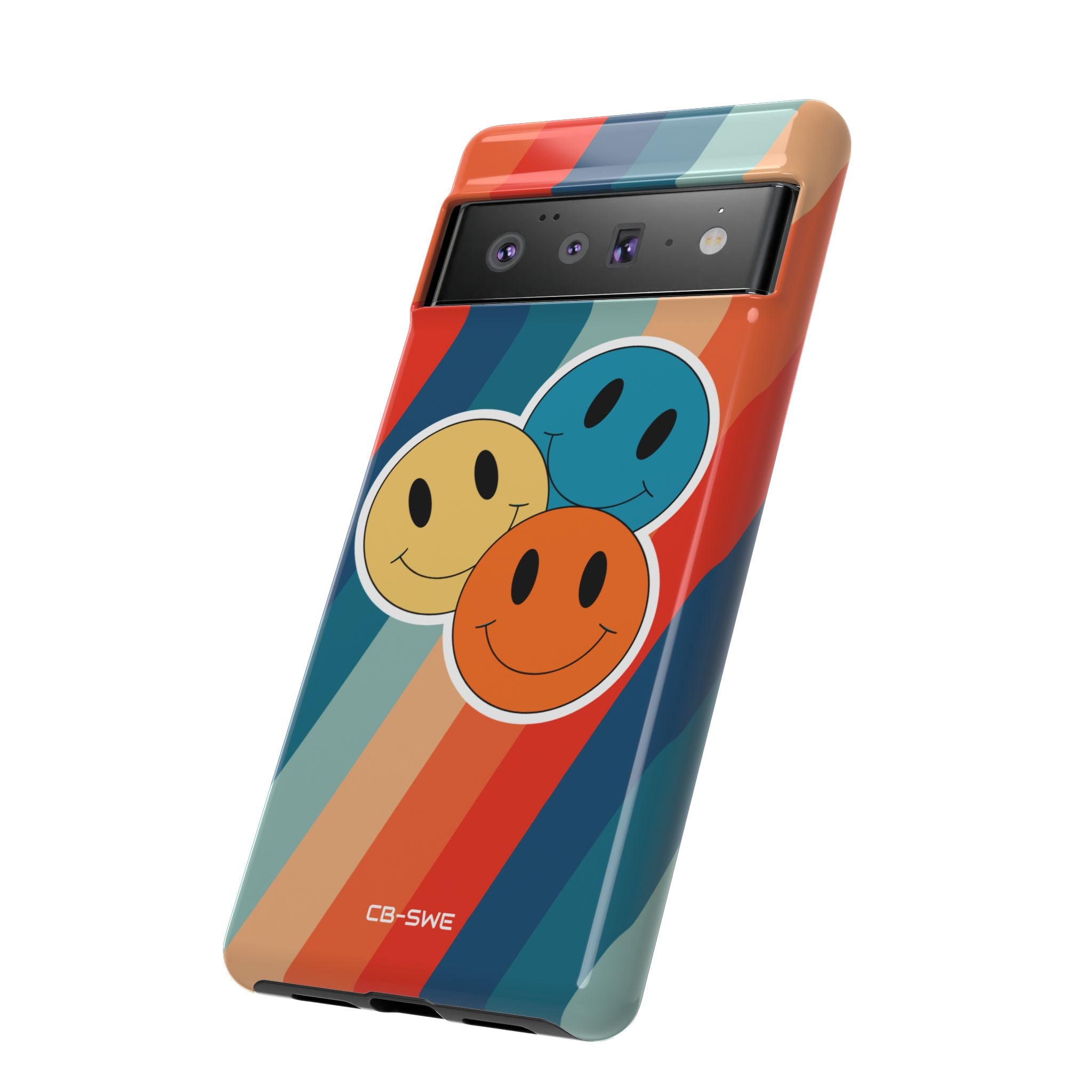 Retro Smiley Harmony - Google Pixel Case