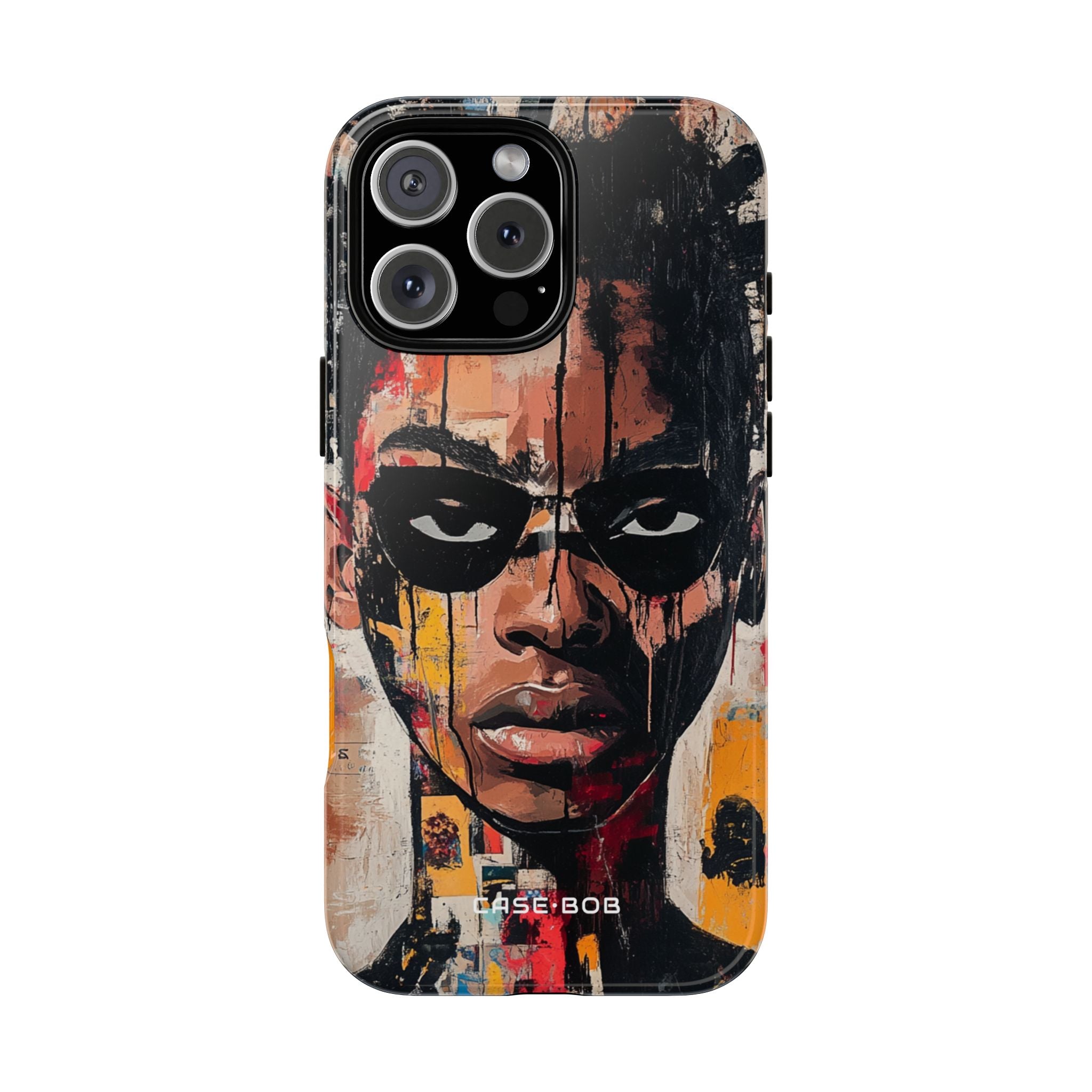 Masked Portrait Drips iPhone 16 Pro Max Case - Tough