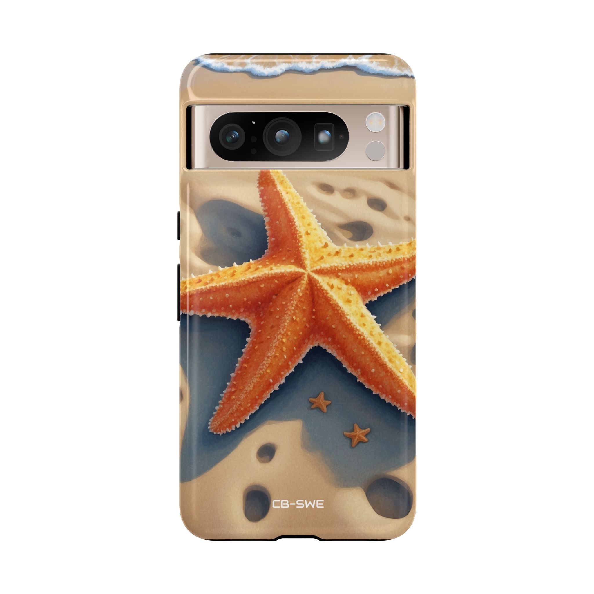 Starfish Rests On Sand - Google Pixel Case