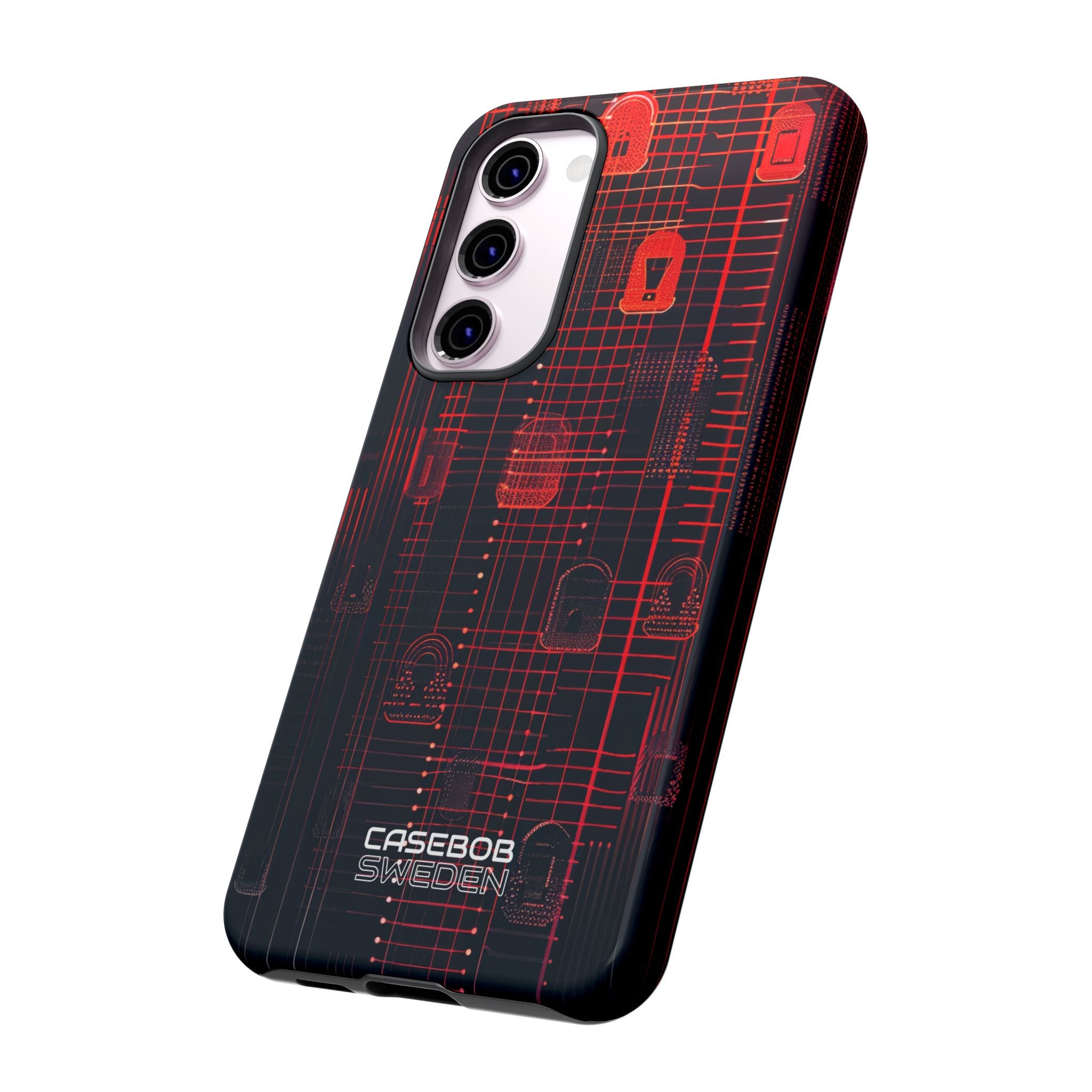 Cyber Locks Grid Samsung S23 - Tough