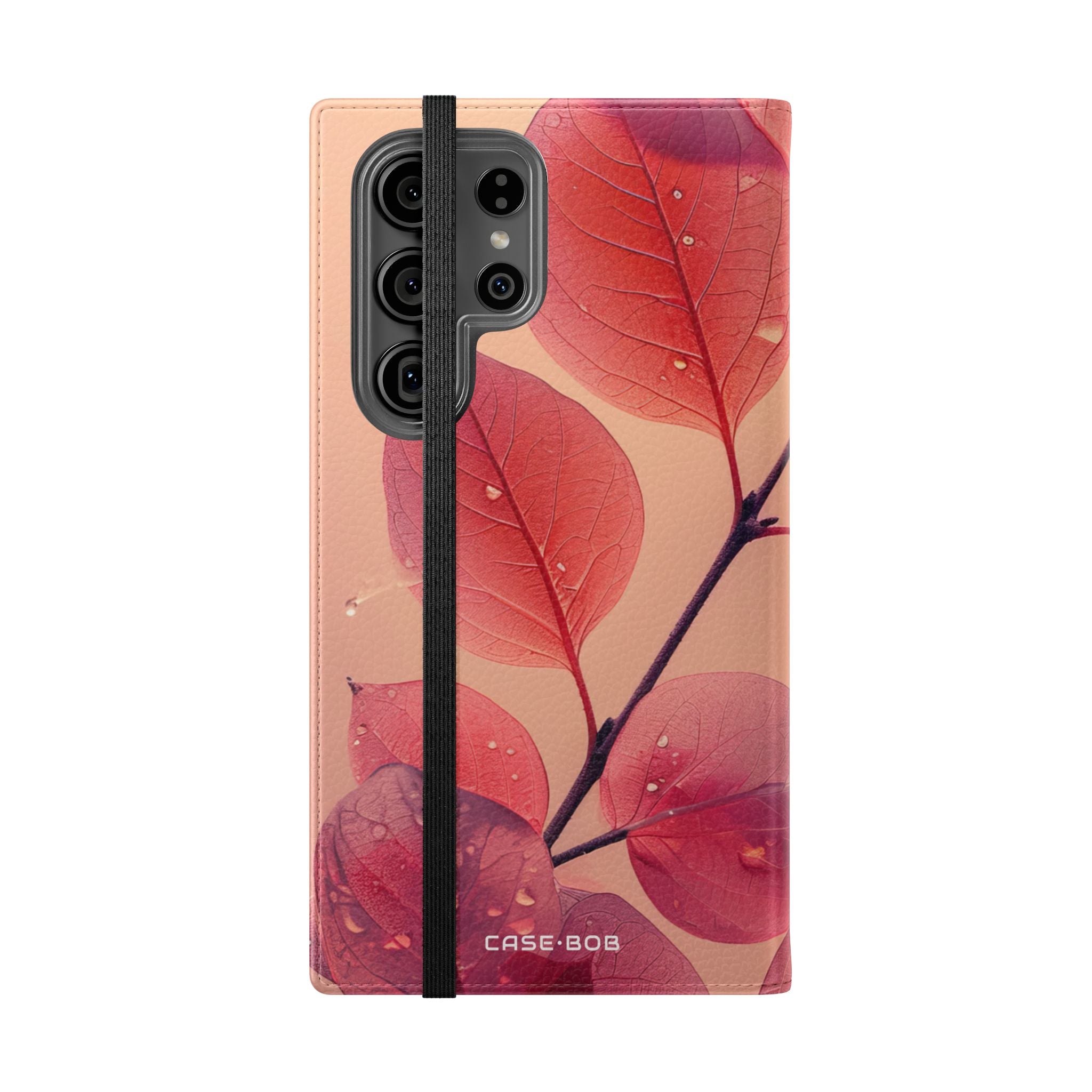 läpinäkyvät lehdet - Samsung S23 Ultra Case - lompakko