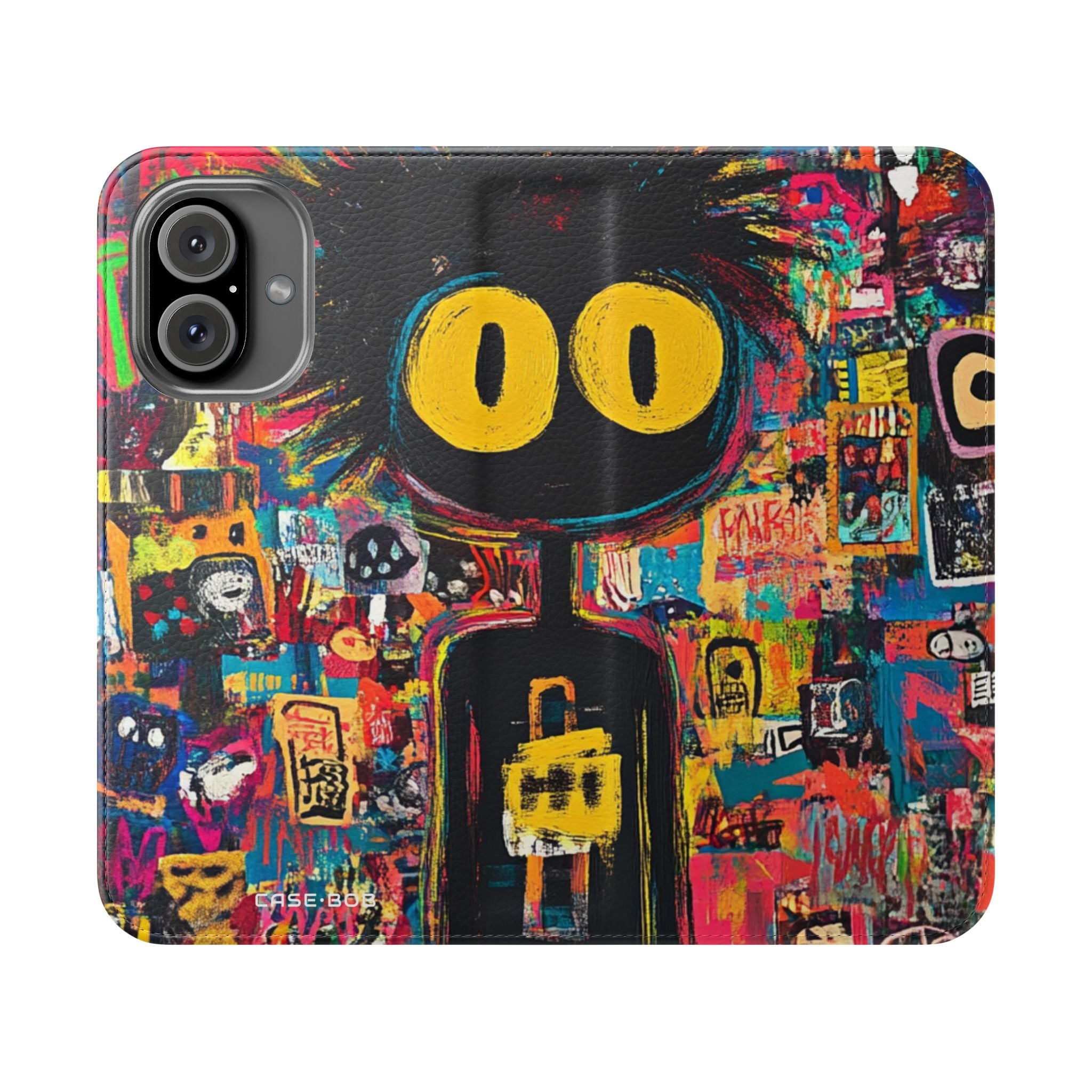 Yellow Eyes - iPhone 16 Case - Wallet