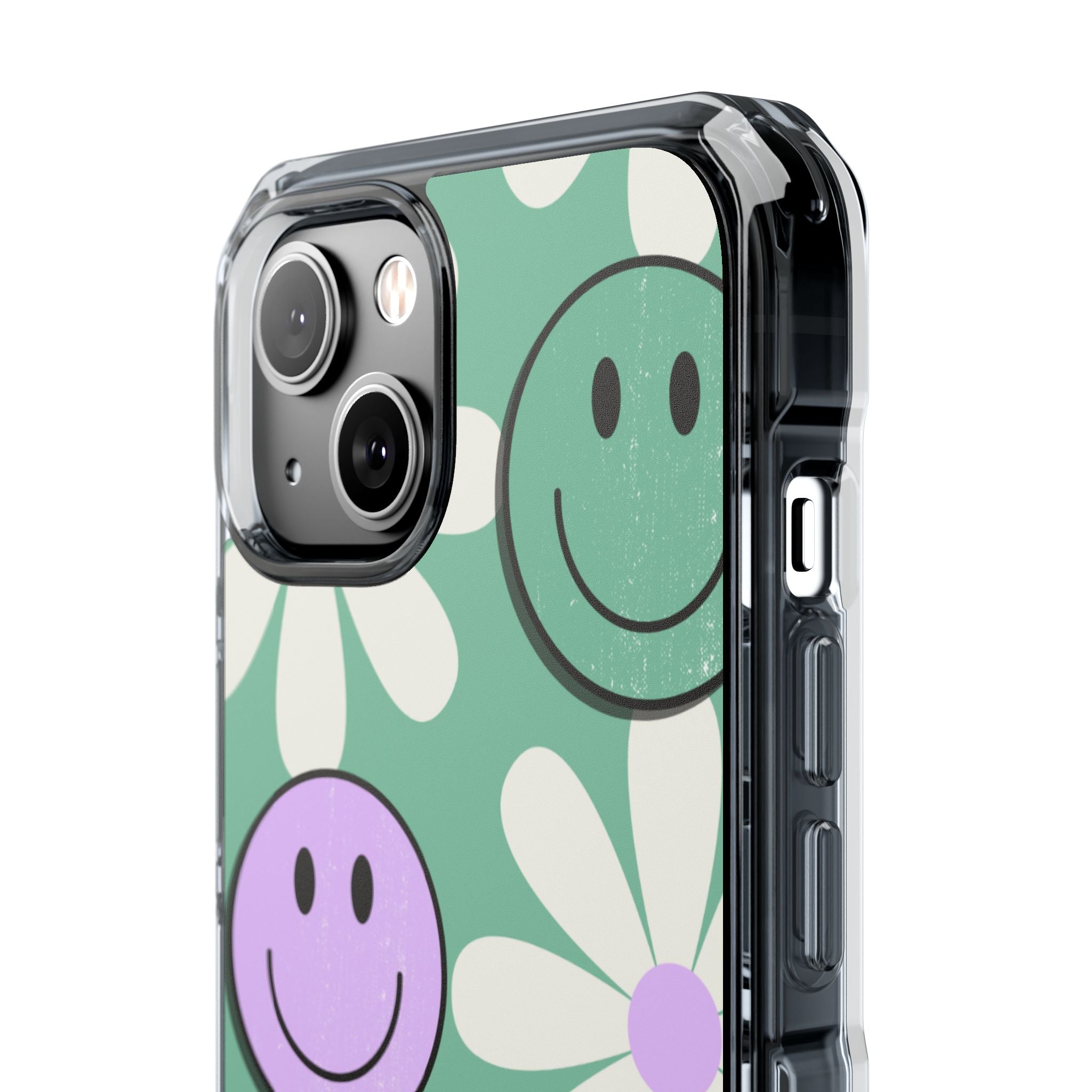 Playful Retro Blooms iPhone Case - Impact