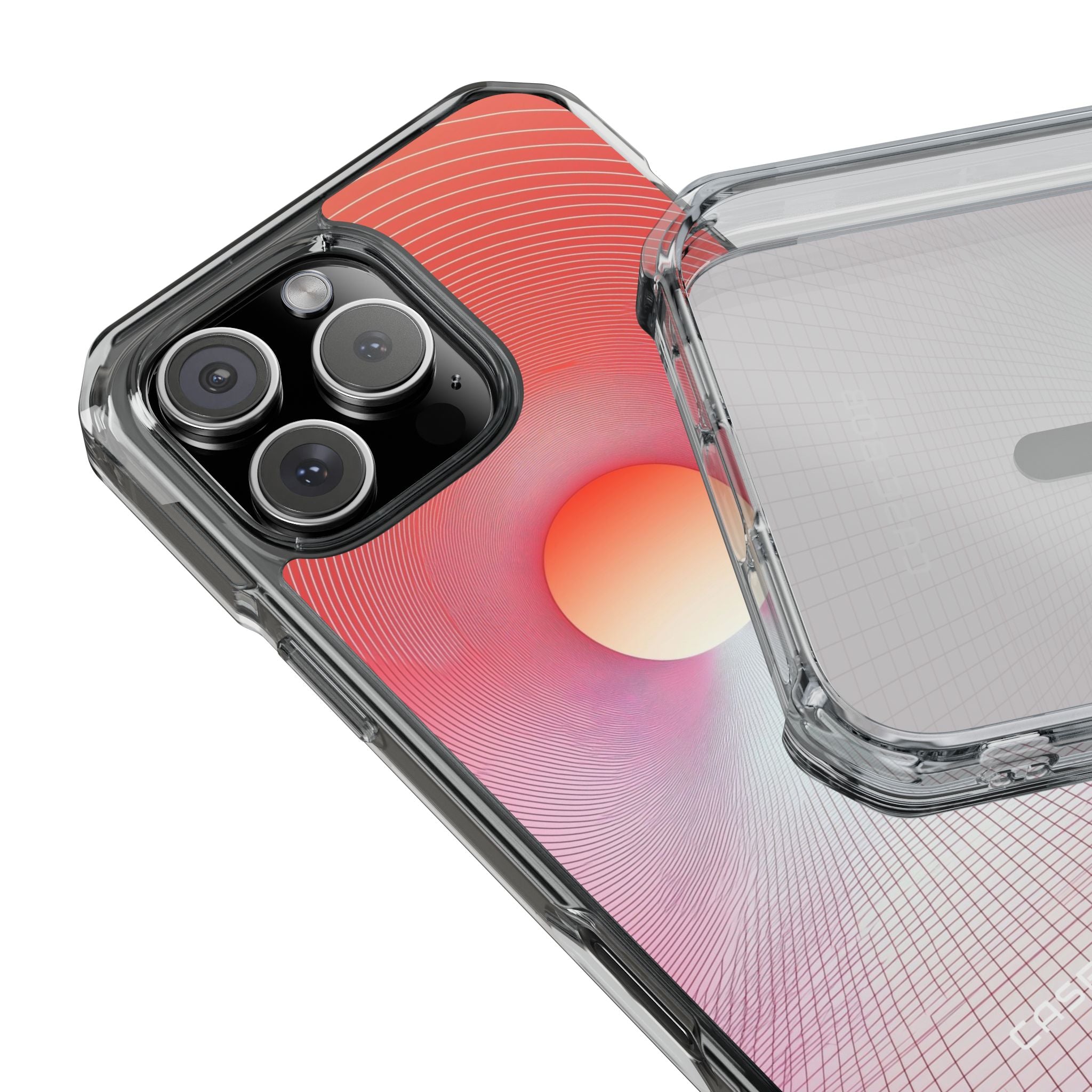 Orange Portal iPhone 16 Pro Max Case - Impact