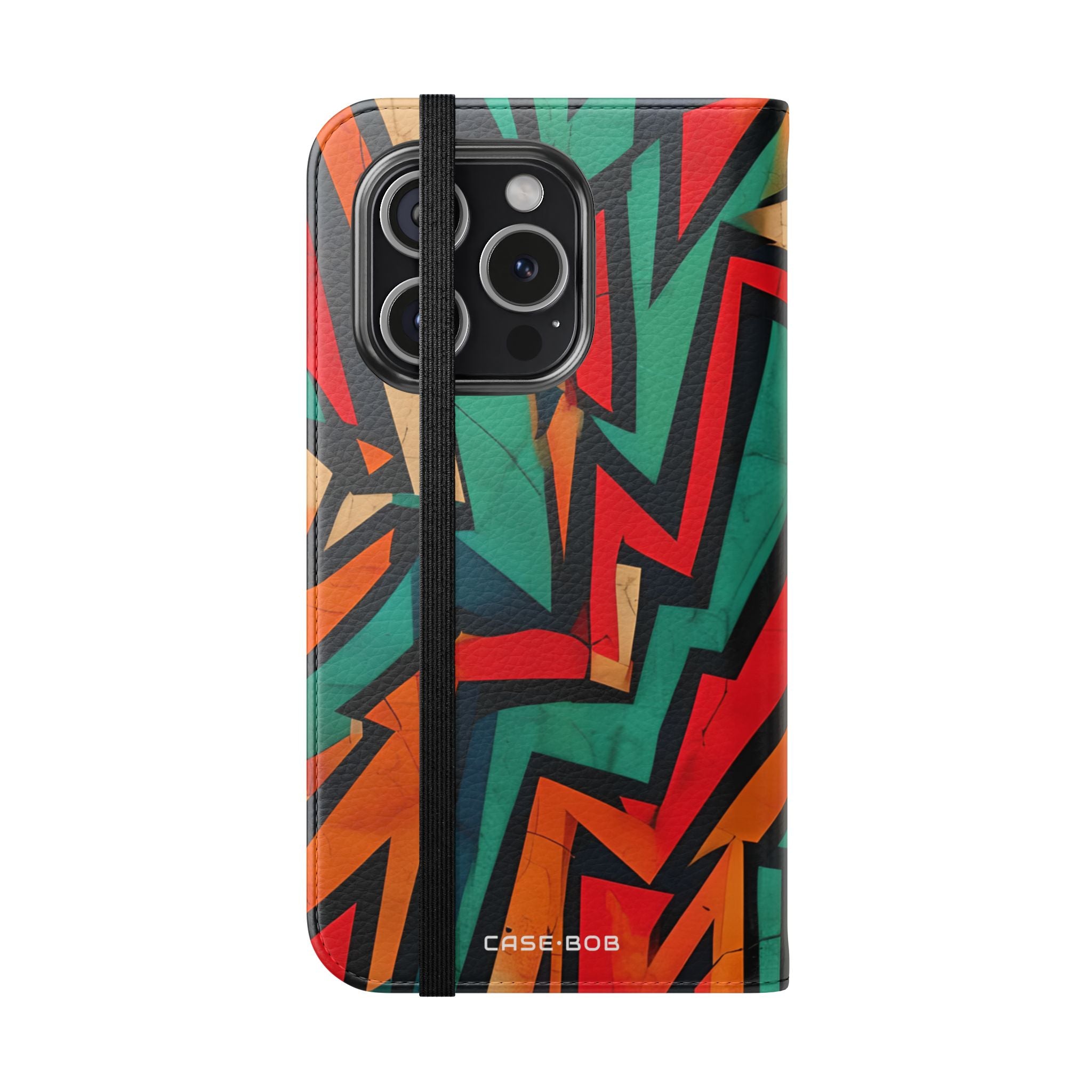 Jagged Flame - iPhone 15 Pro Case - Lompakko
