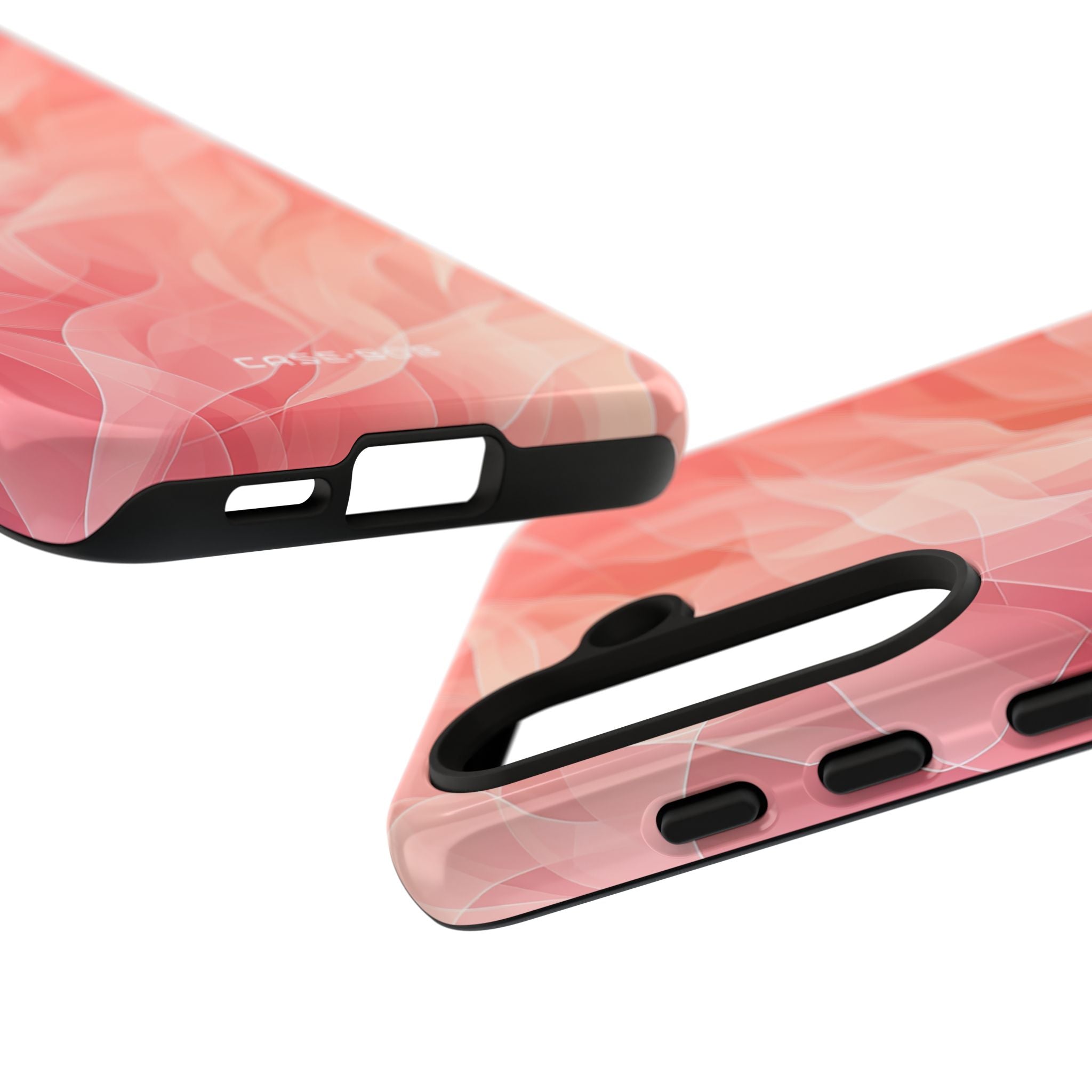 Peach Wave Drift Samsung S24 Case - Tough
