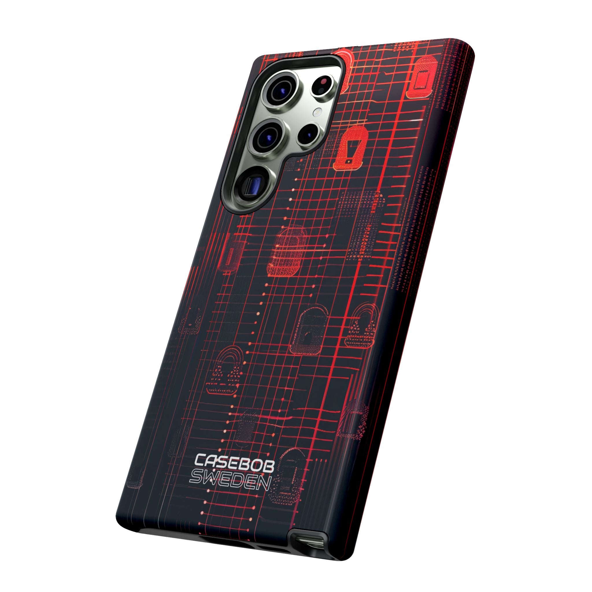 Cyber Locks Grid Samsung S23 - Tough