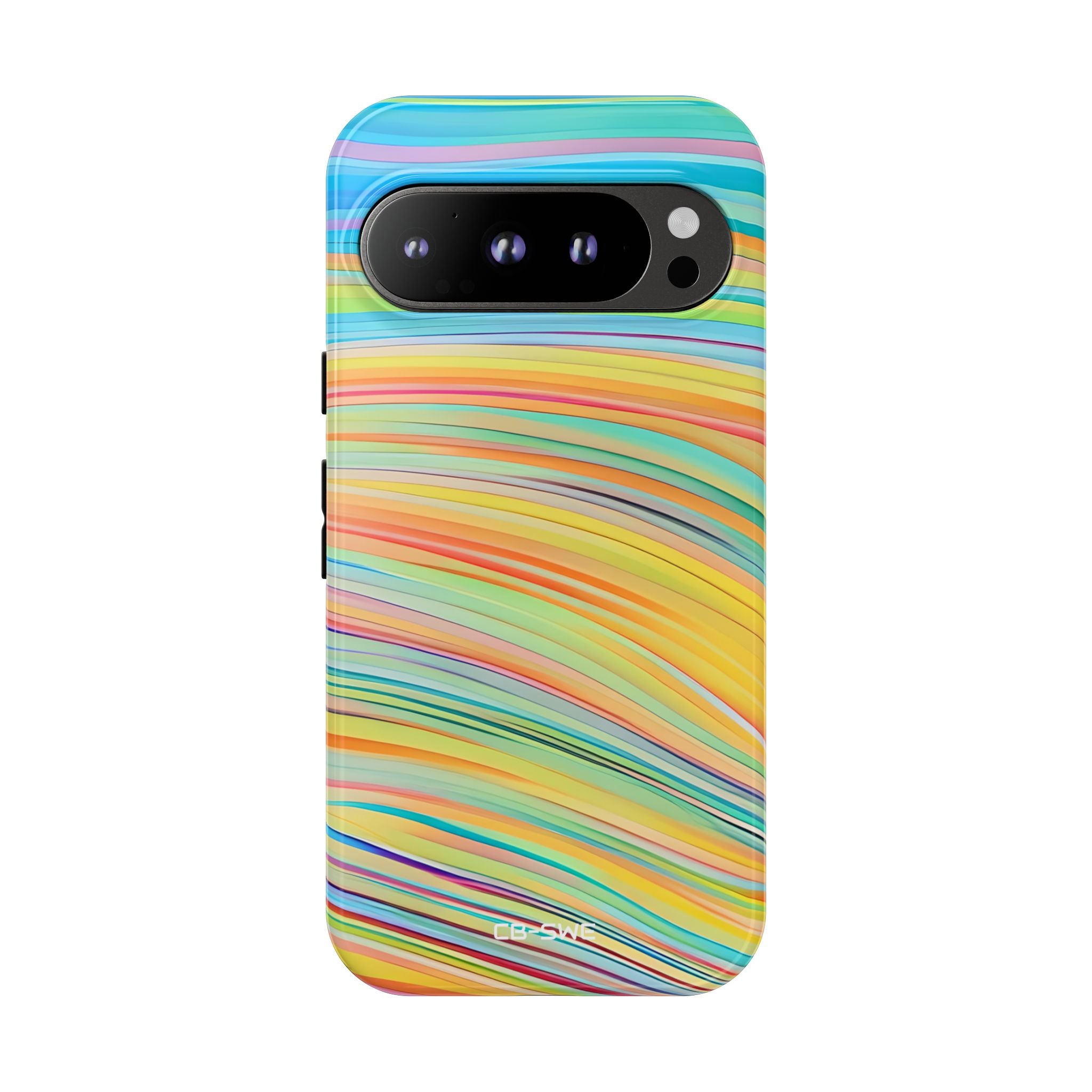 Vibrant Rhythmic Waves - Google Pixel Case