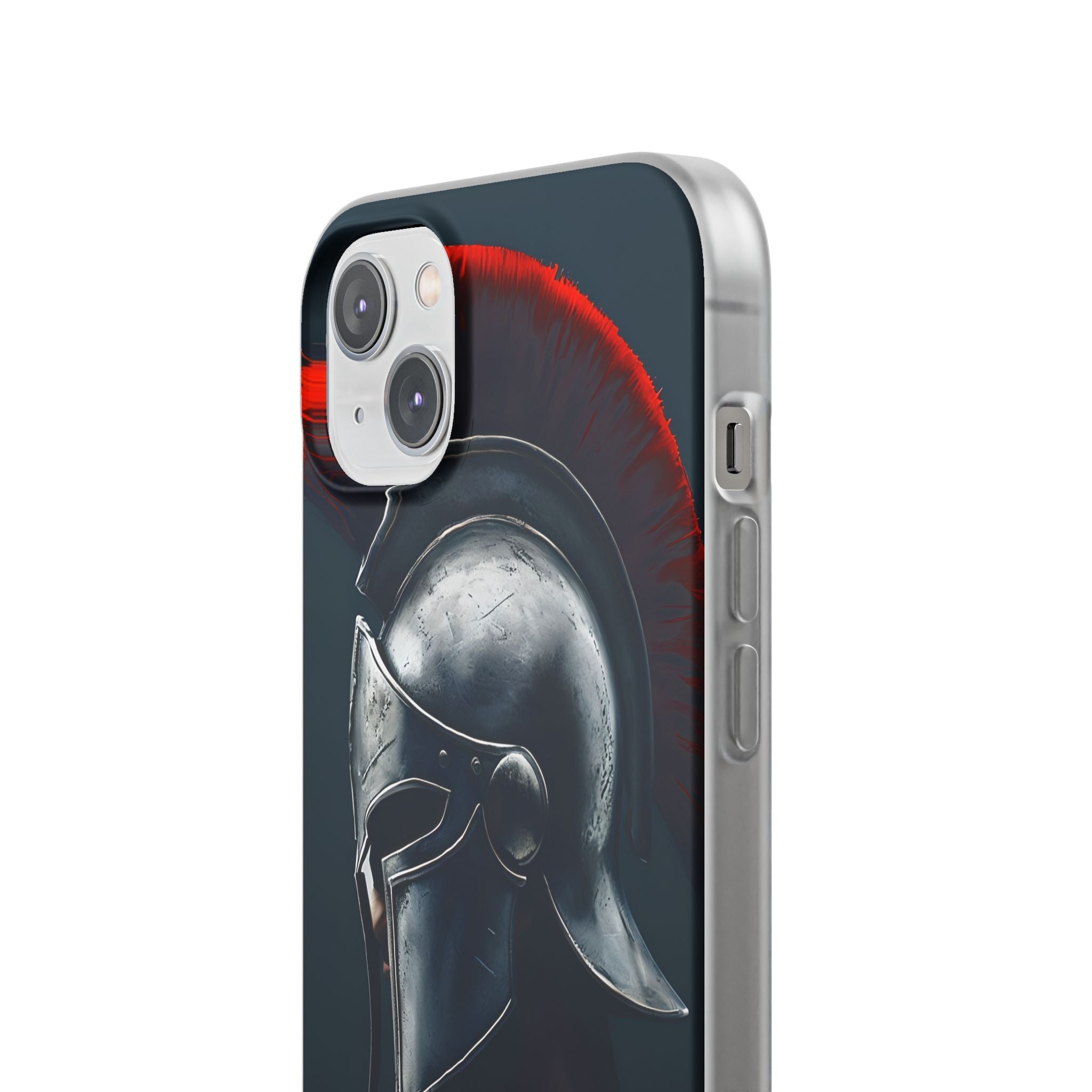 Silver Centurion iPhone 14 Plus Case - Soft