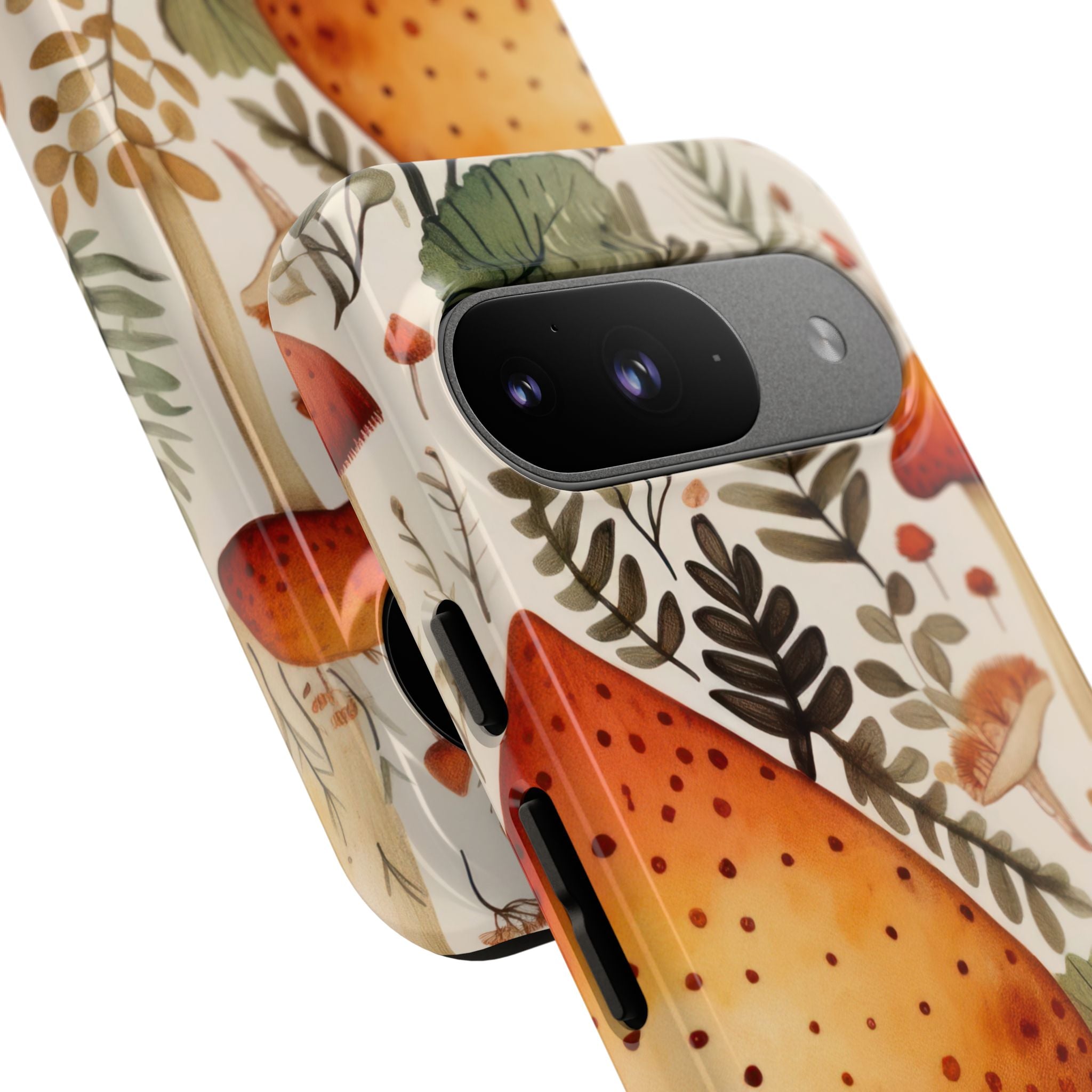 Mushrooms Sprout Cheerfully - Google Pixel Case