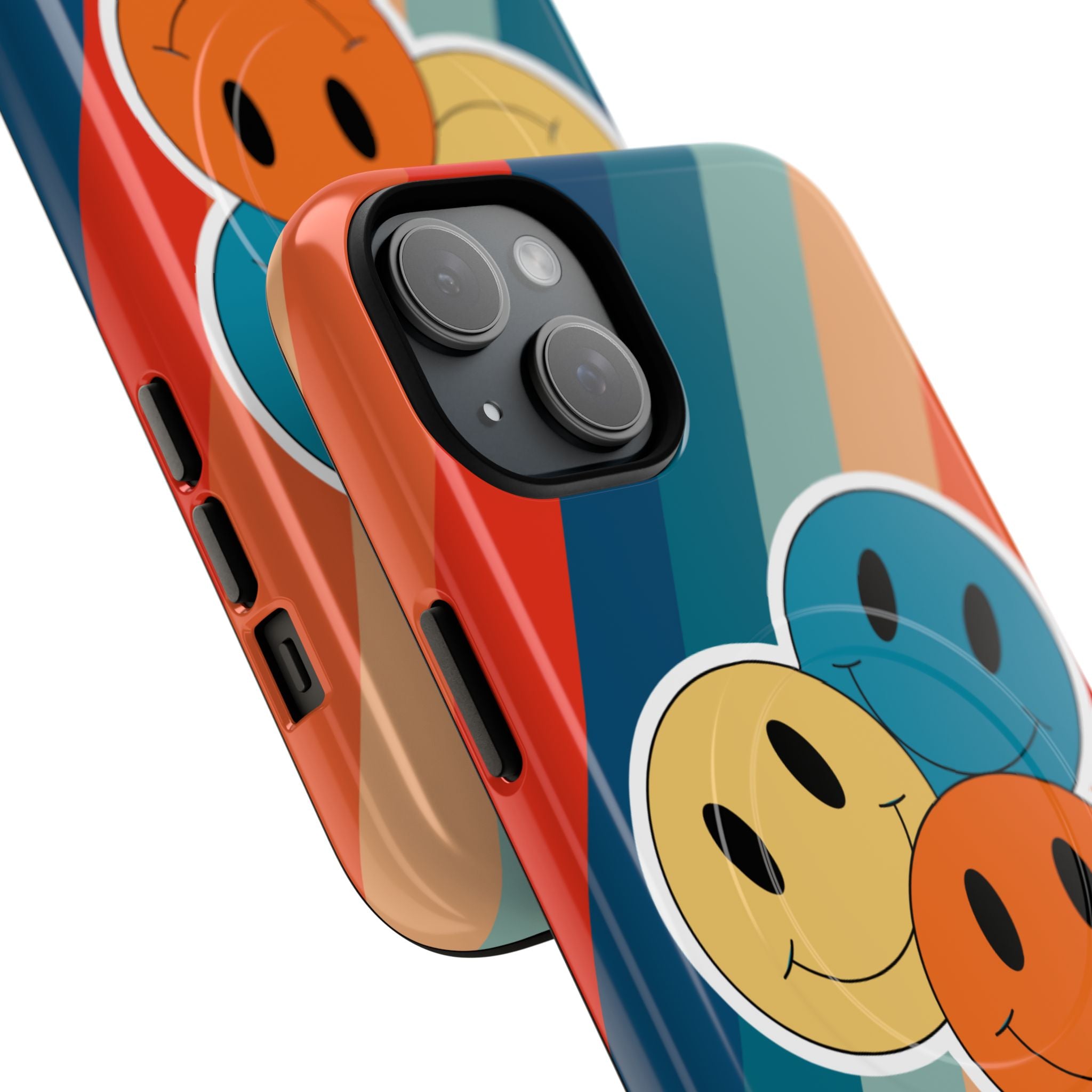 Triple Smile Breeze iPhone 15 Plus Case - Tough+