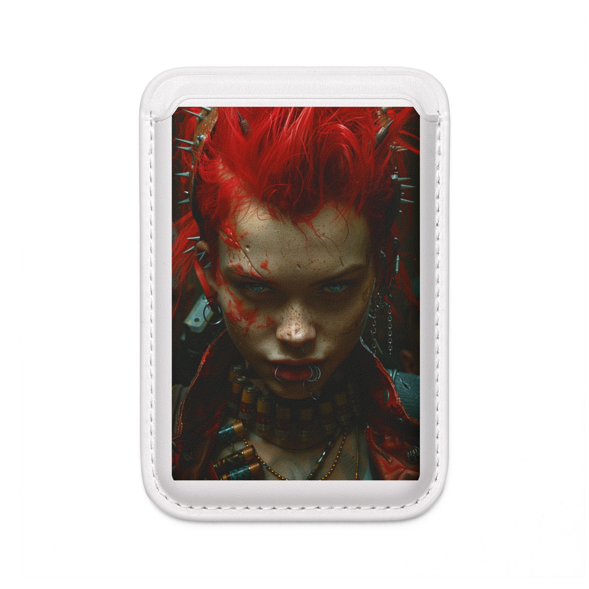 Scarlet Gaze Wallet – MagSafe Ready