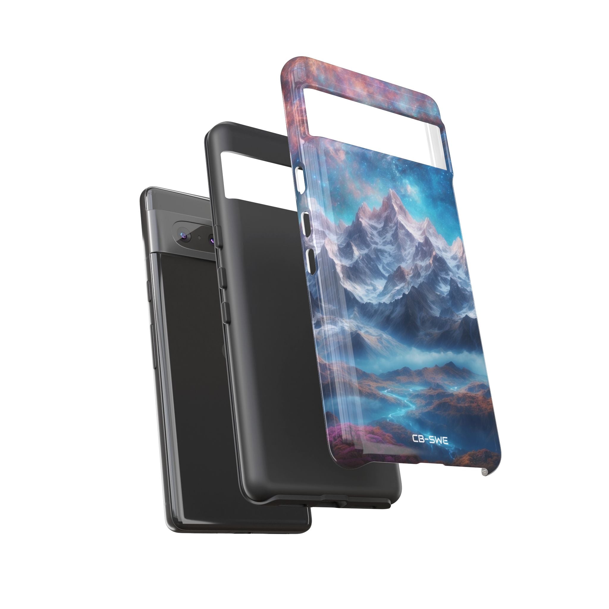 Celestial Mountains Rise - Google Pixel Case