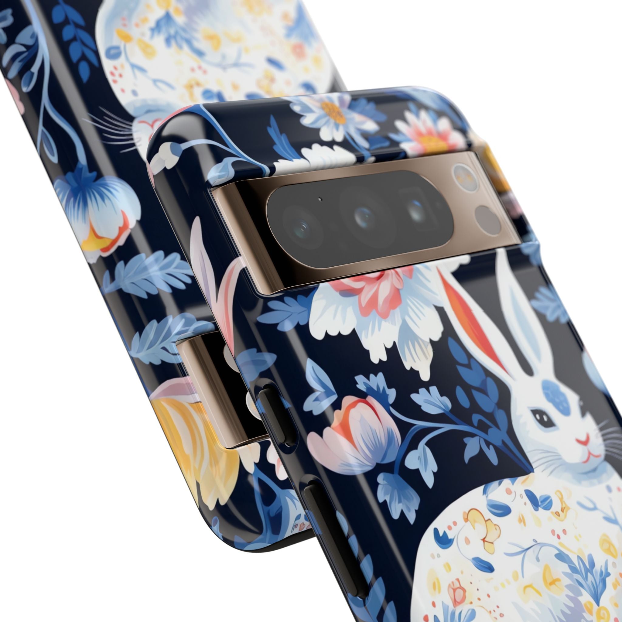 Floral Rabbit Dances - Google Pixel Case