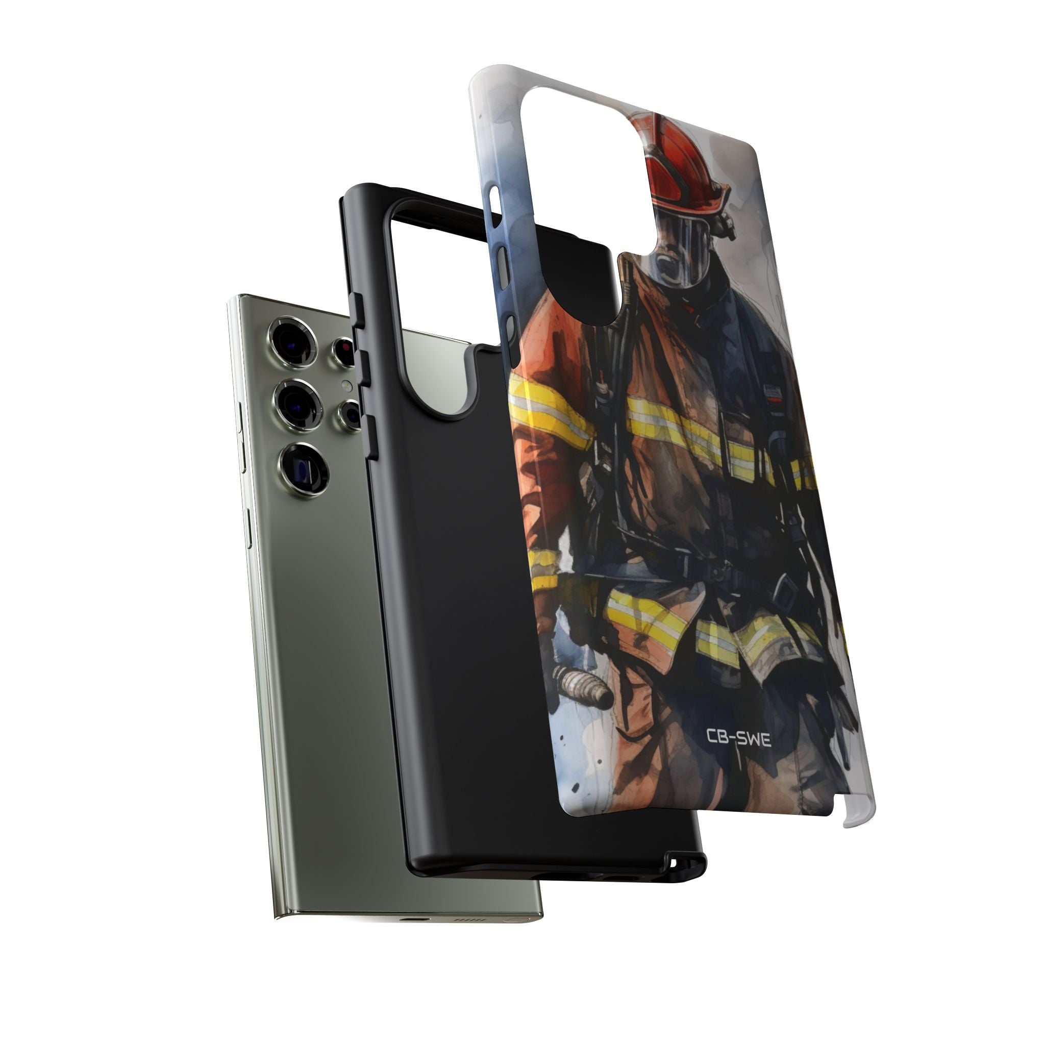 Firefighter In Motion - Samsung Case