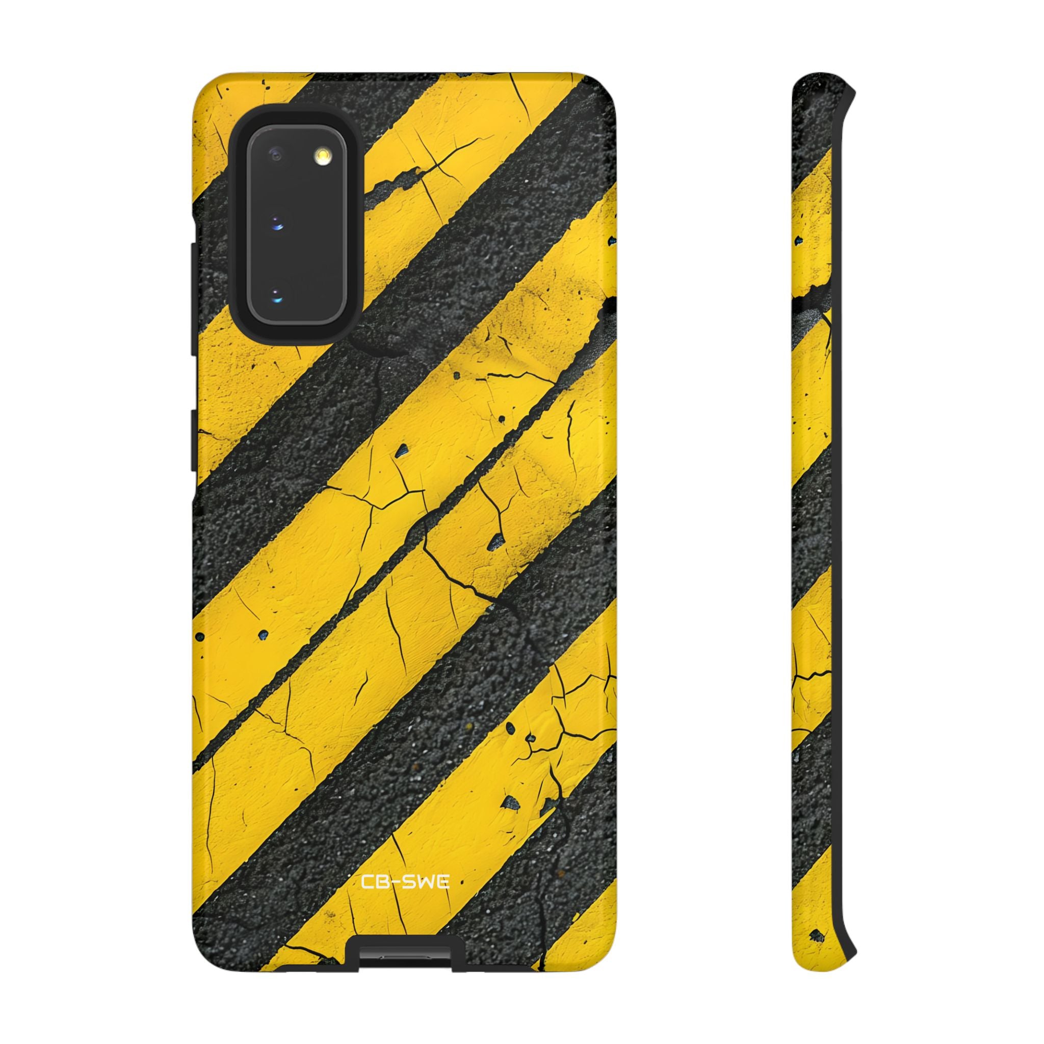 Cracked Hazard Lines - Samsung Case