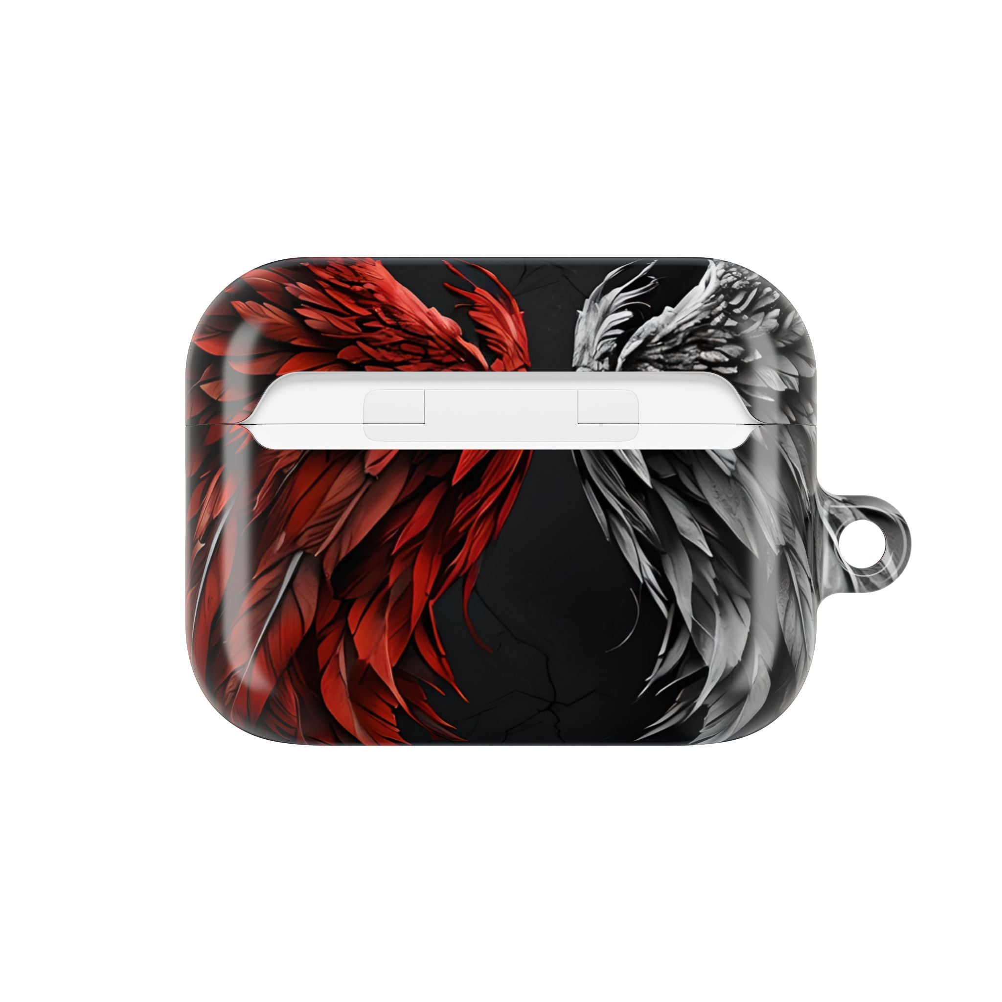 Crimson Silver Wings - AirPods Case