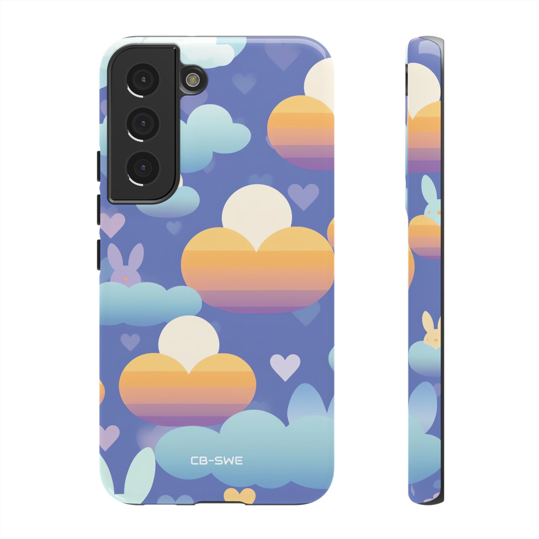 Bunnies Dance Among Clouds - Samsung Case