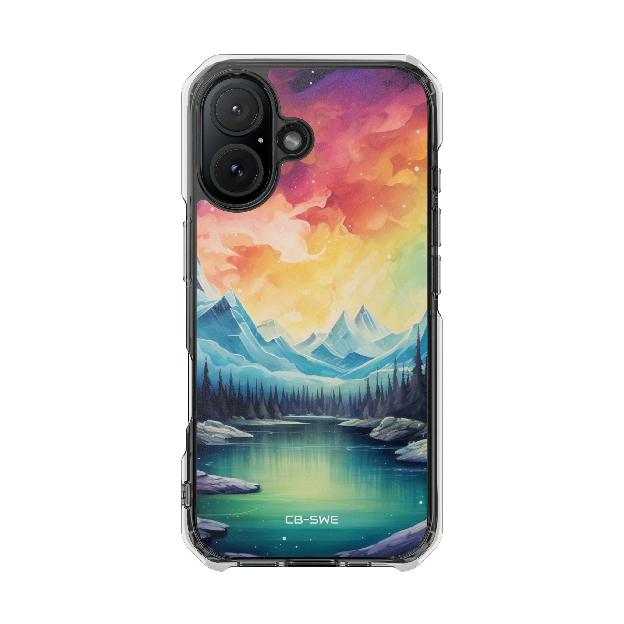 Mystical Mountain Sunset iPhone Case - Impact