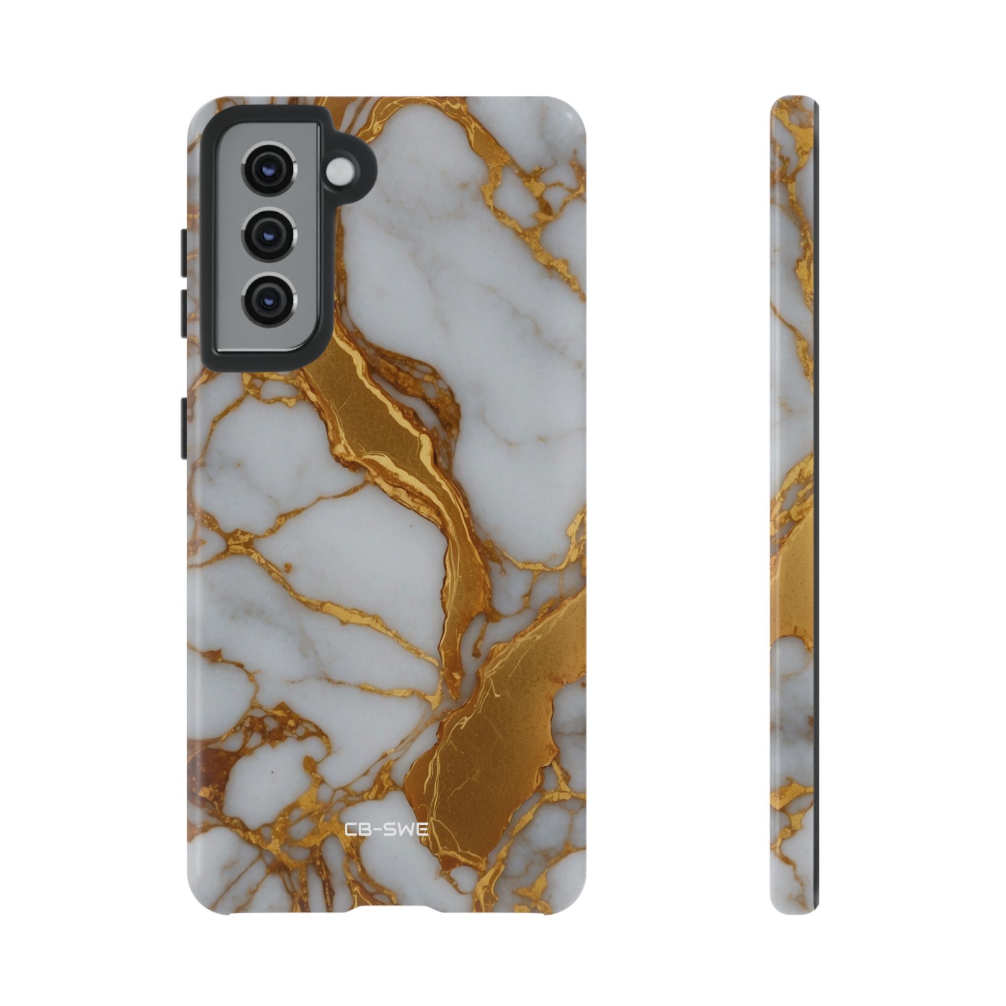 Golden Veins Flow - Samsung Case