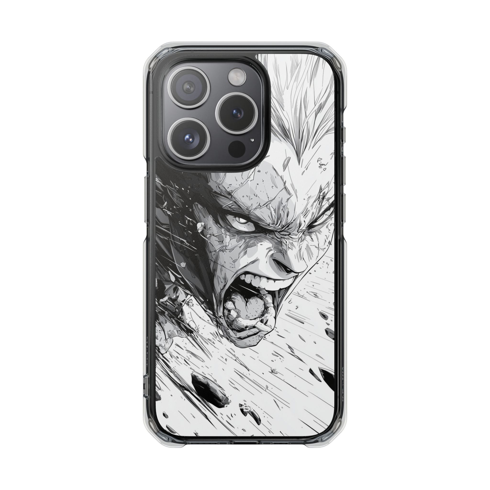 Fierce Emotion Erupts iPhone Case - Impact