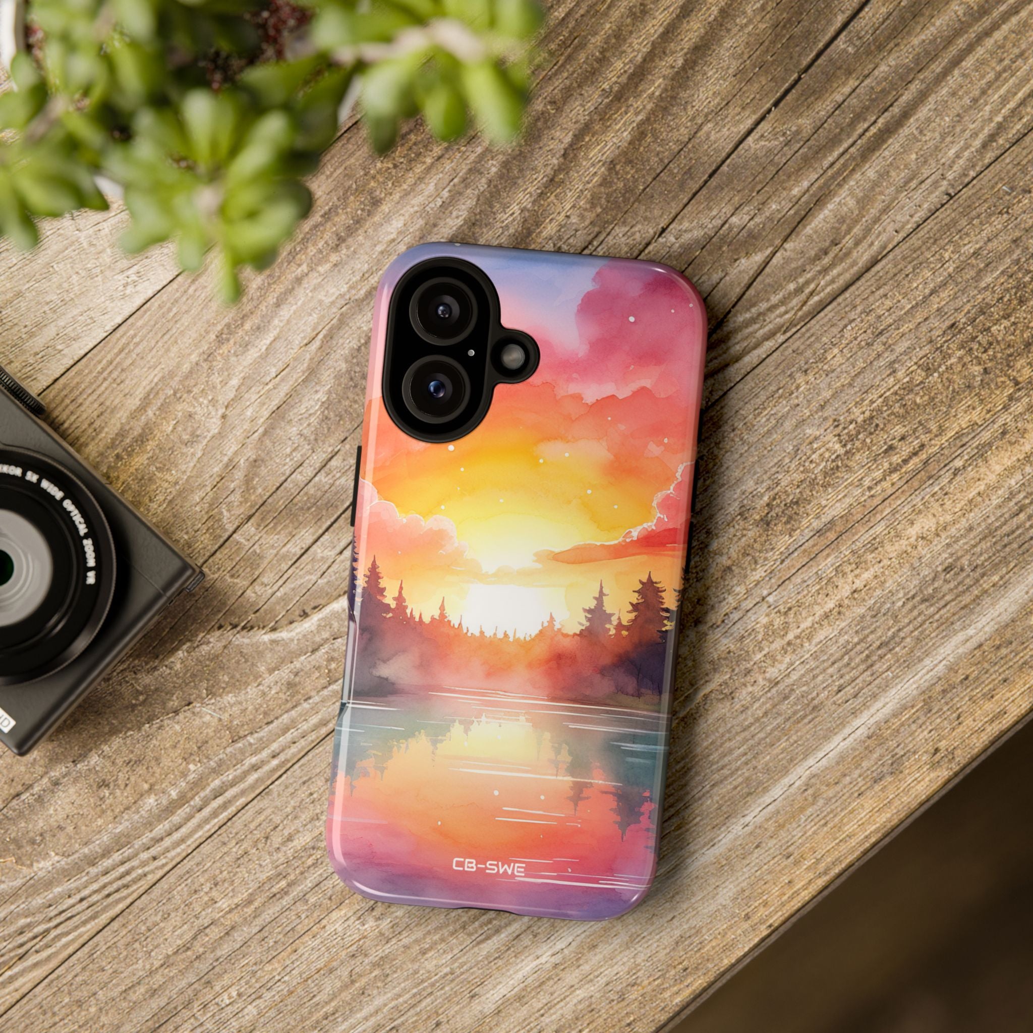 Sunset Reflections Glow - iPhone Case