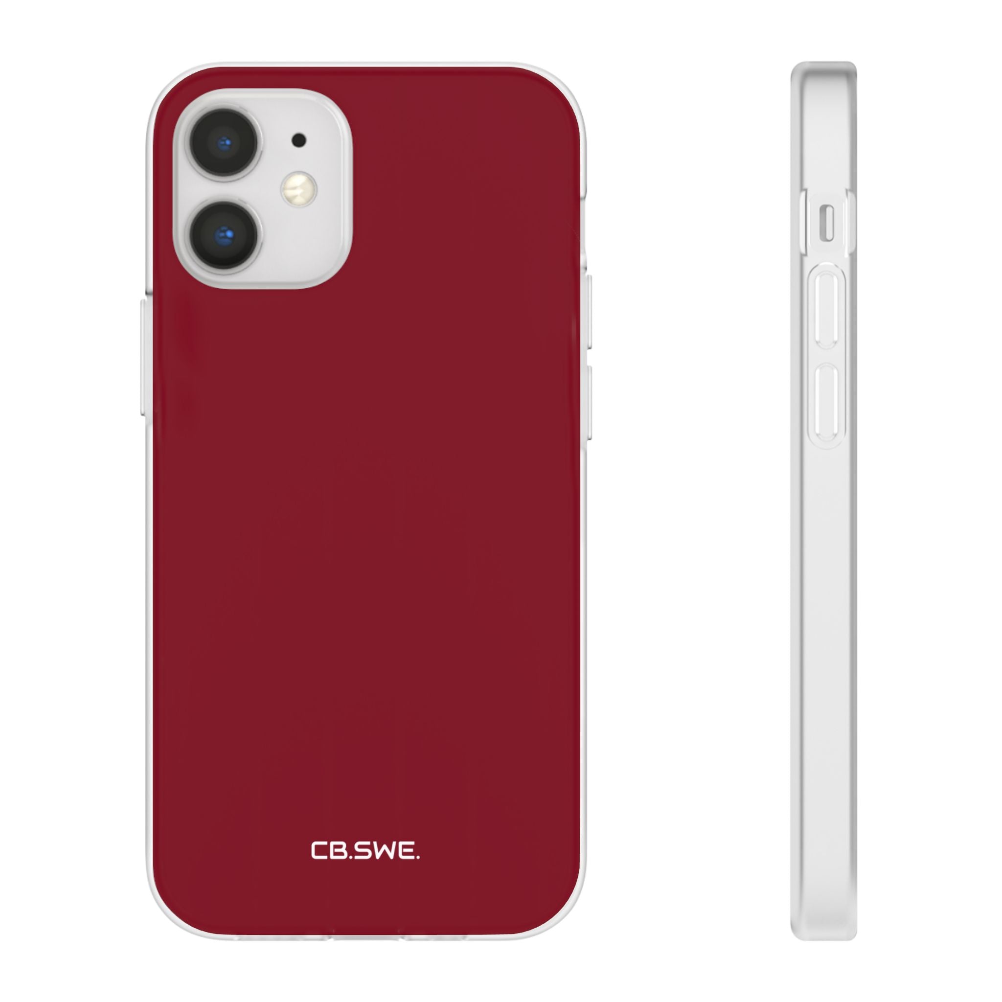Burgundy iPhone Case - Flexi