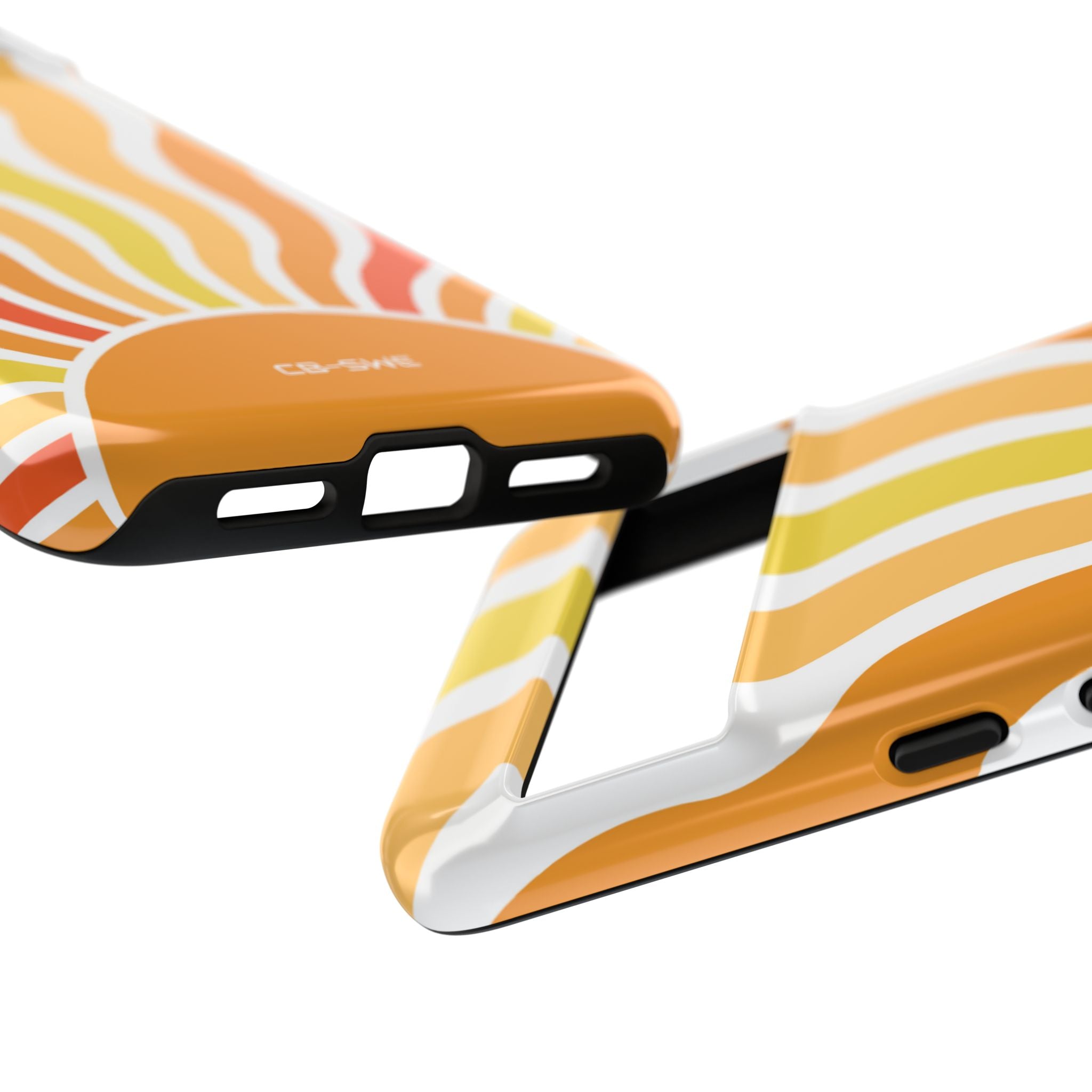 Retro Sunshine Waves - Google Pixel Case