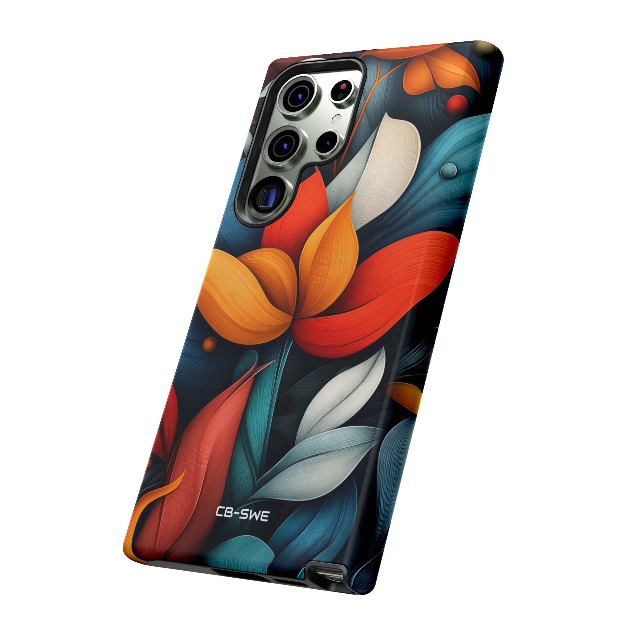 Vibrant Floral Harmony - Samsung Case