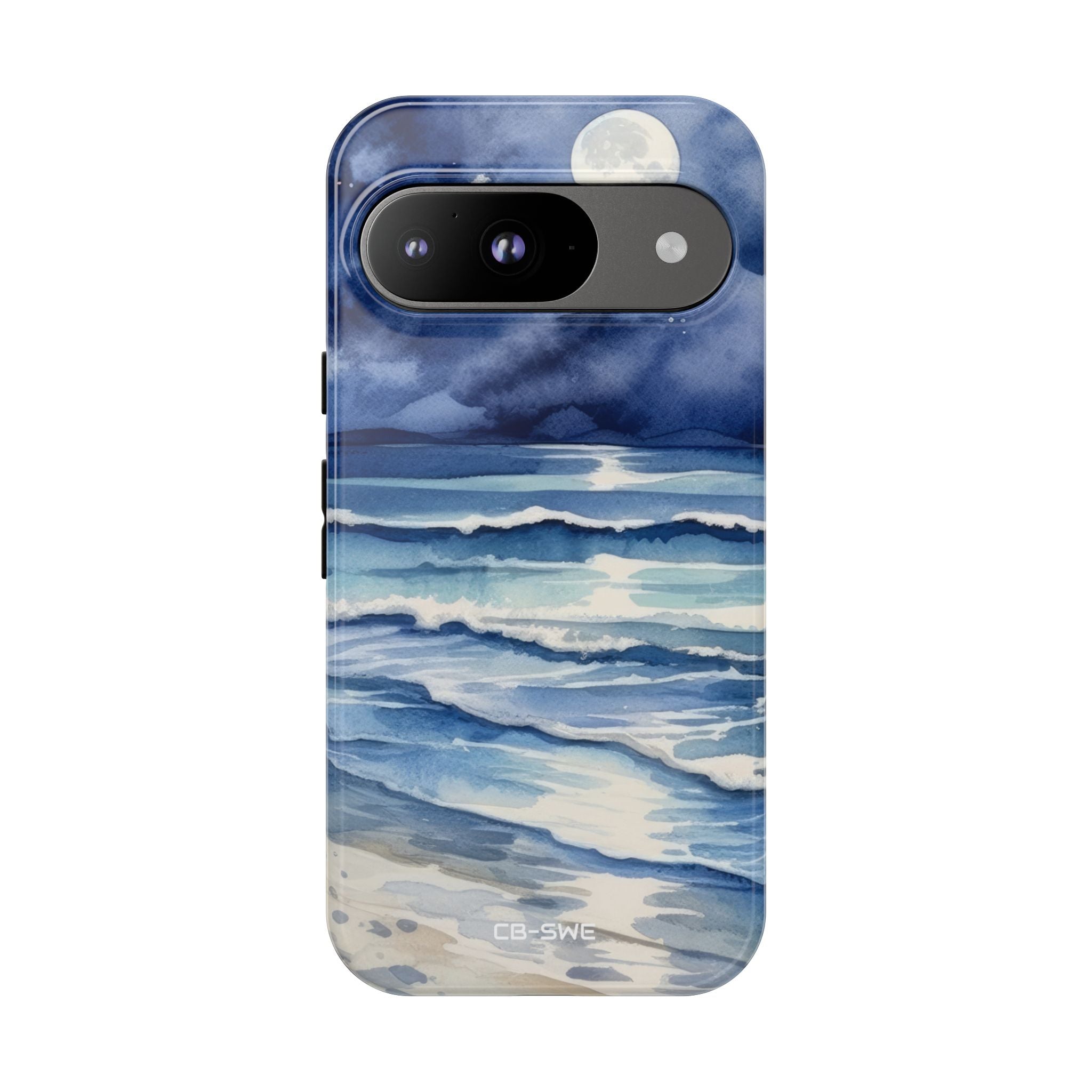 Moonlight Reflects Waves - Google Pixel Case