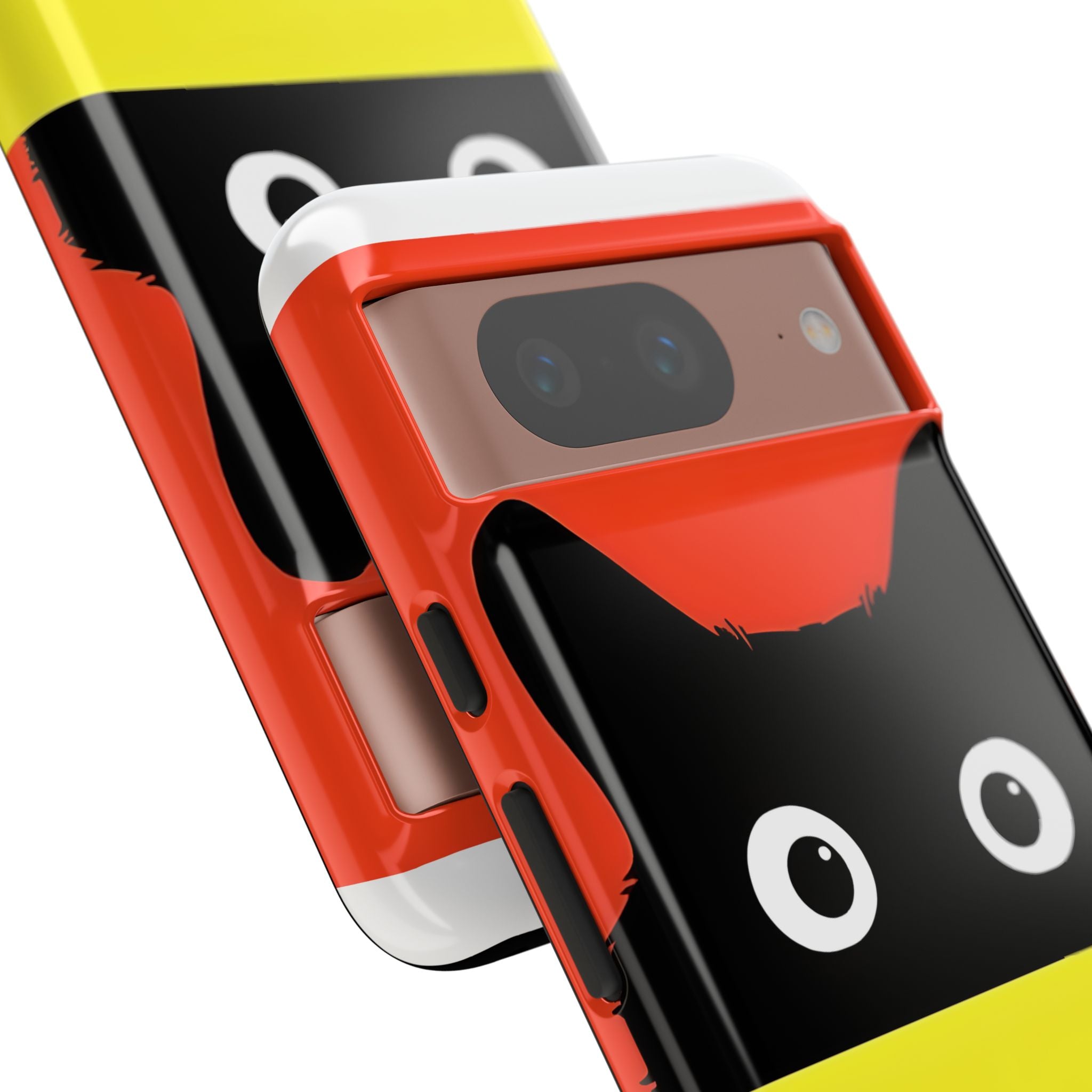 Peekaboo Cat Crimson Google Pixel 8 Case - Tough