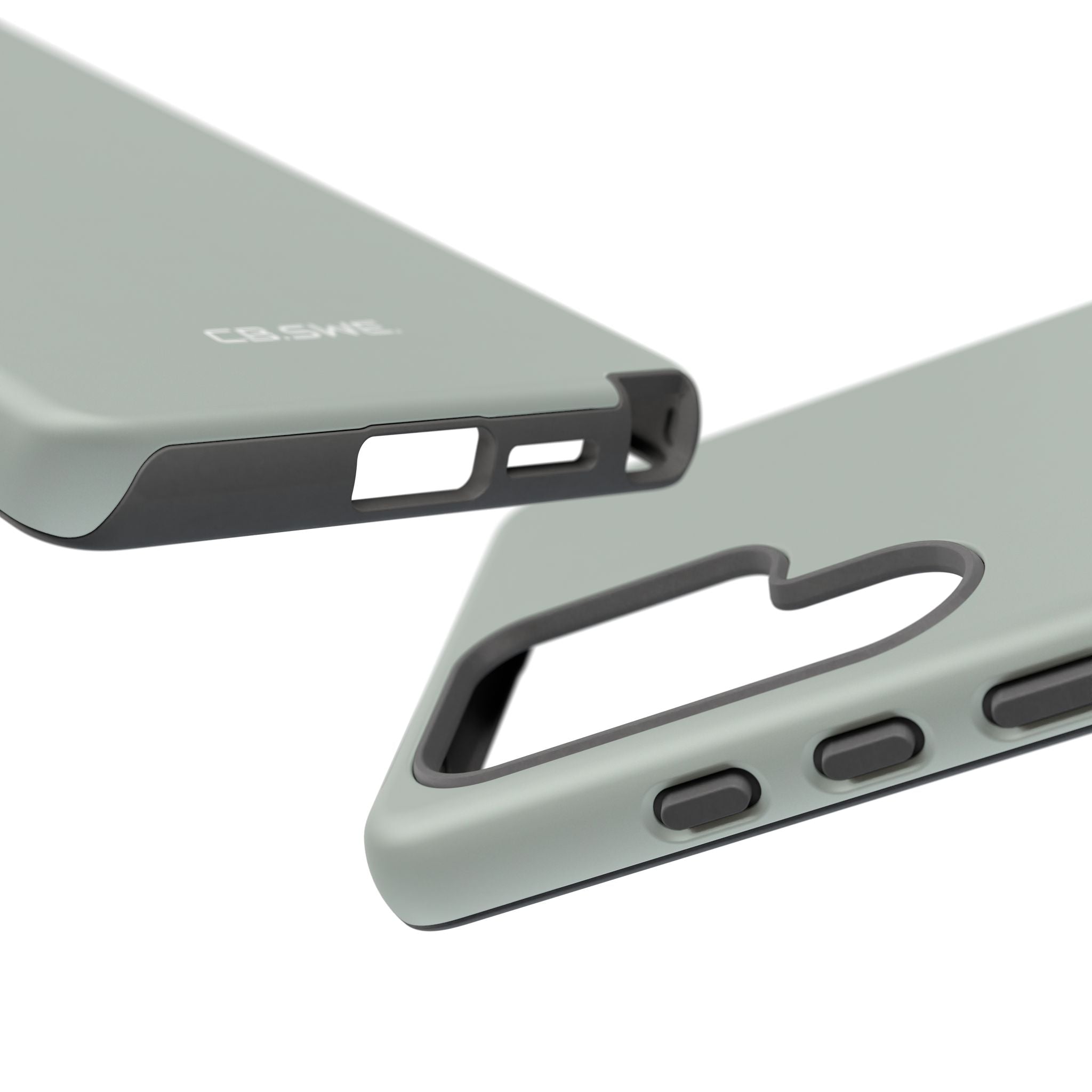 Ash Grey Samsung Case - Tough