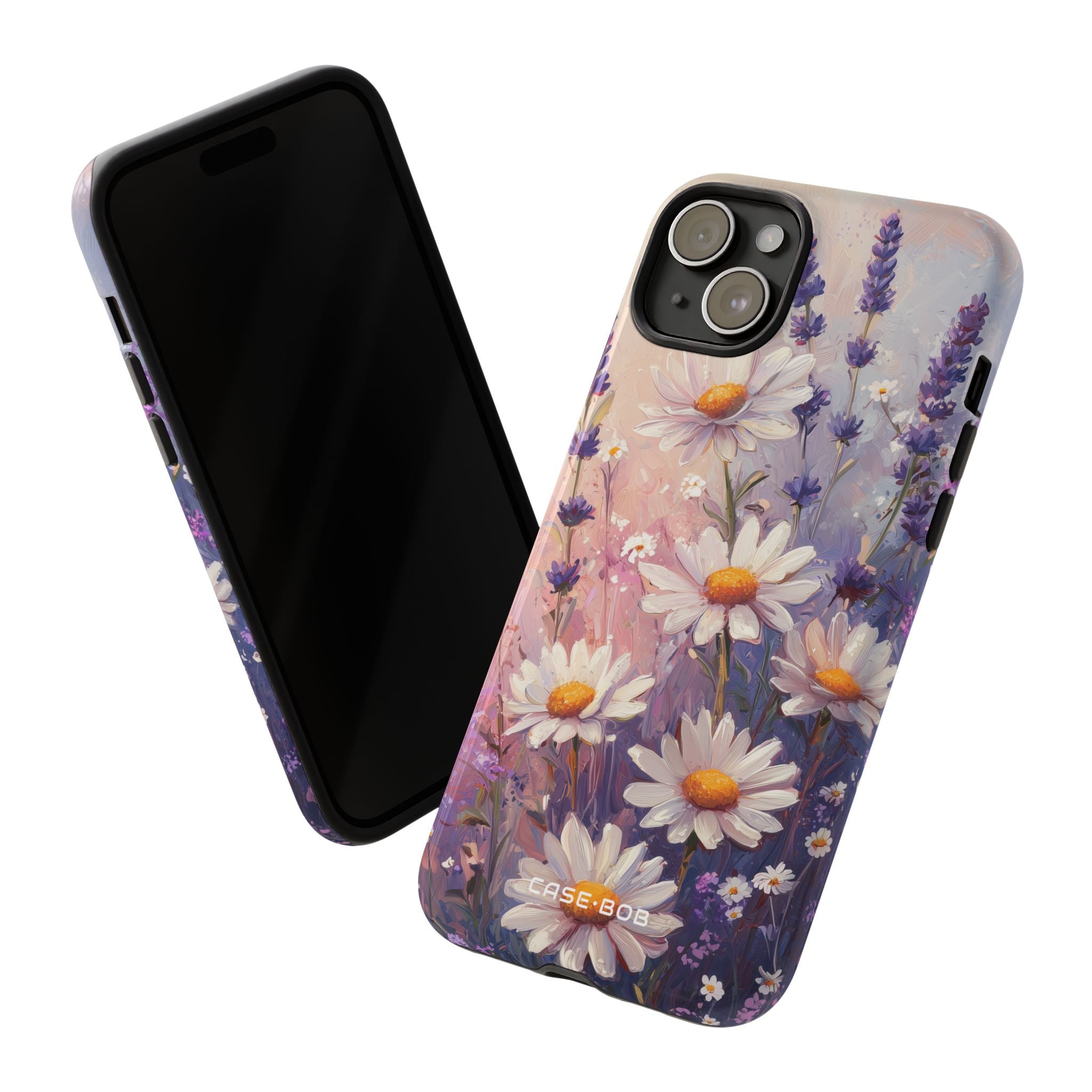 Daisy Lavender Bloom iPhone 15 Plus Case - Tough