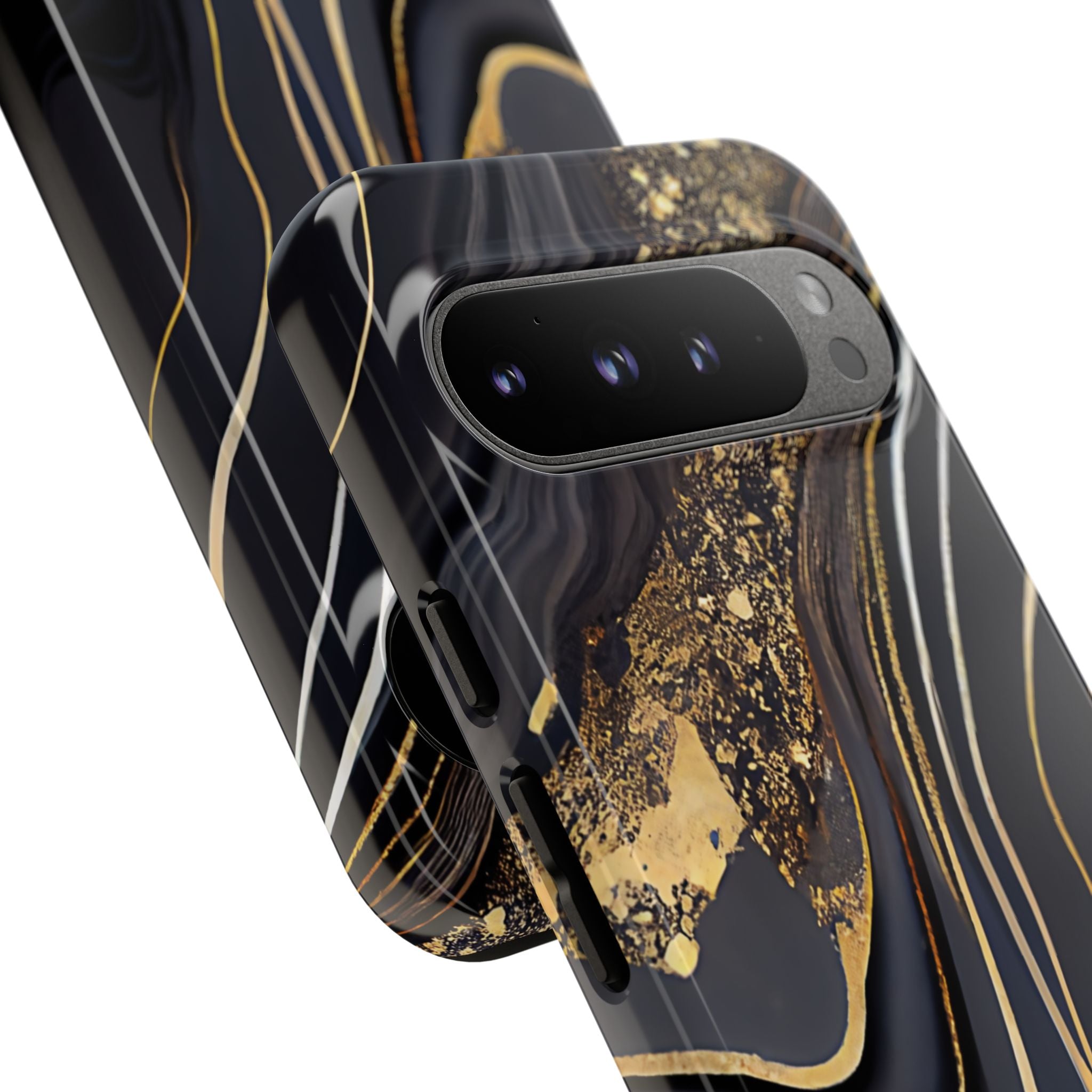 Elegant Gold Streams - Google Pixel Case