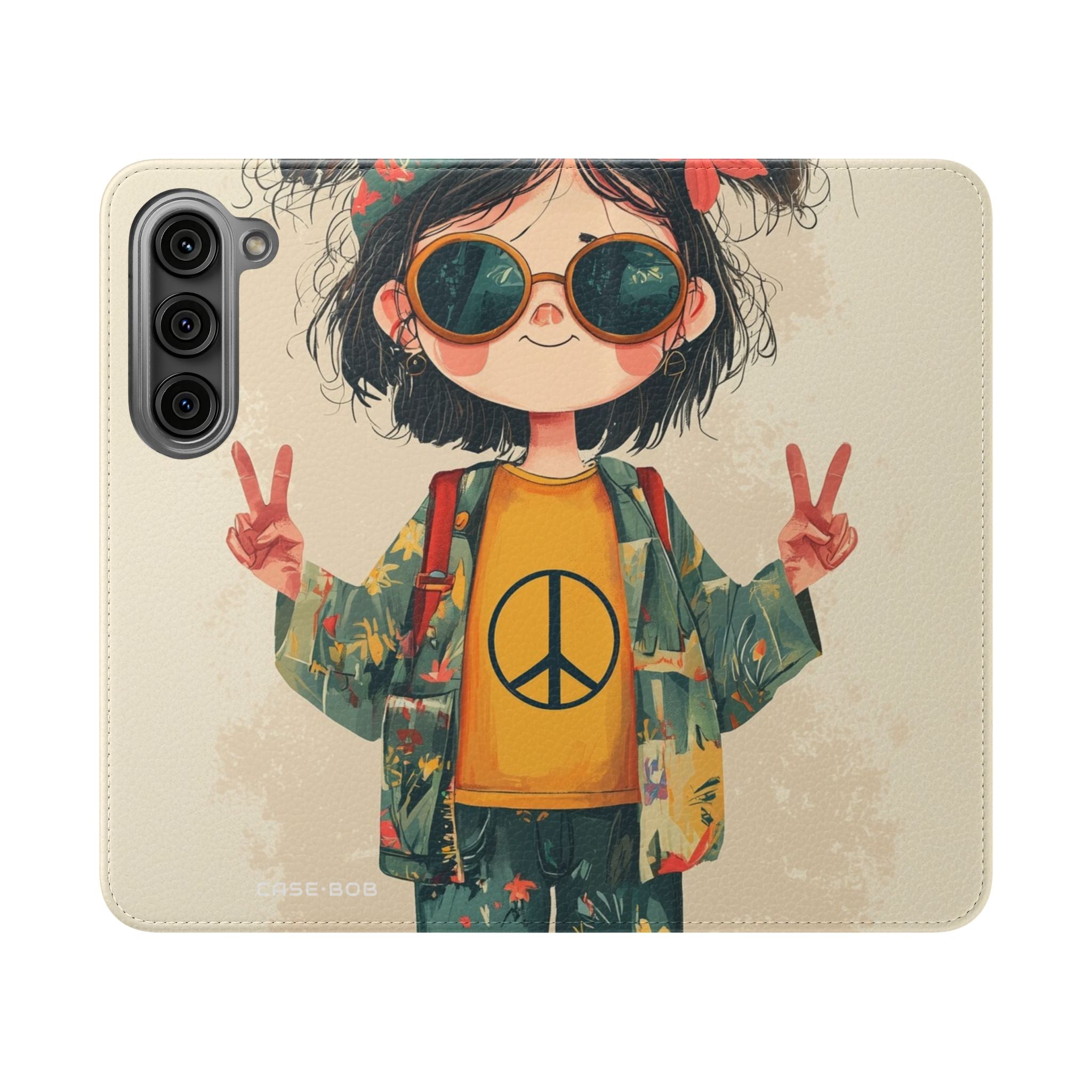 Peace Pigtails - Samsung S23 Case - Wallet