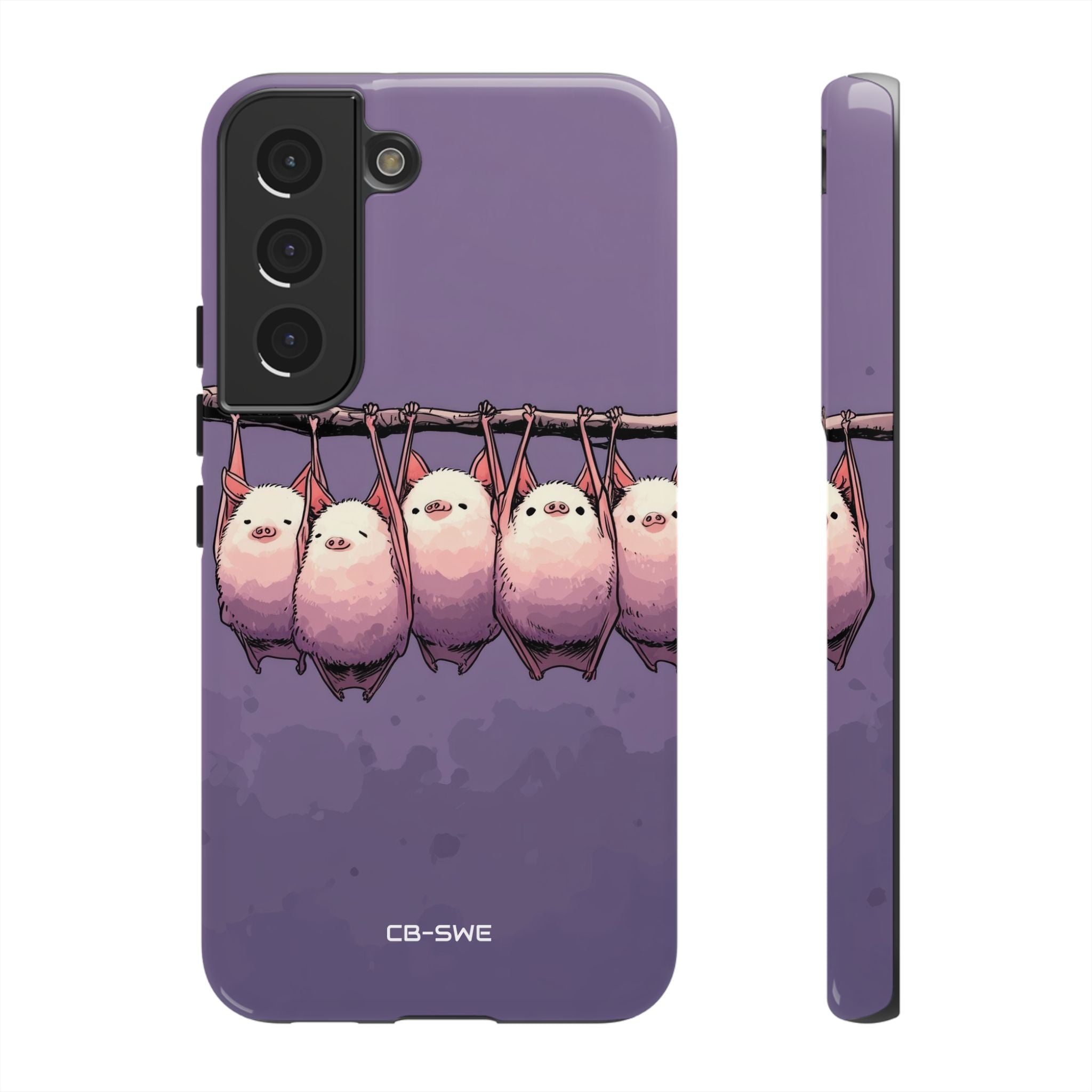 Bats Hang Playfully - Samsung Case