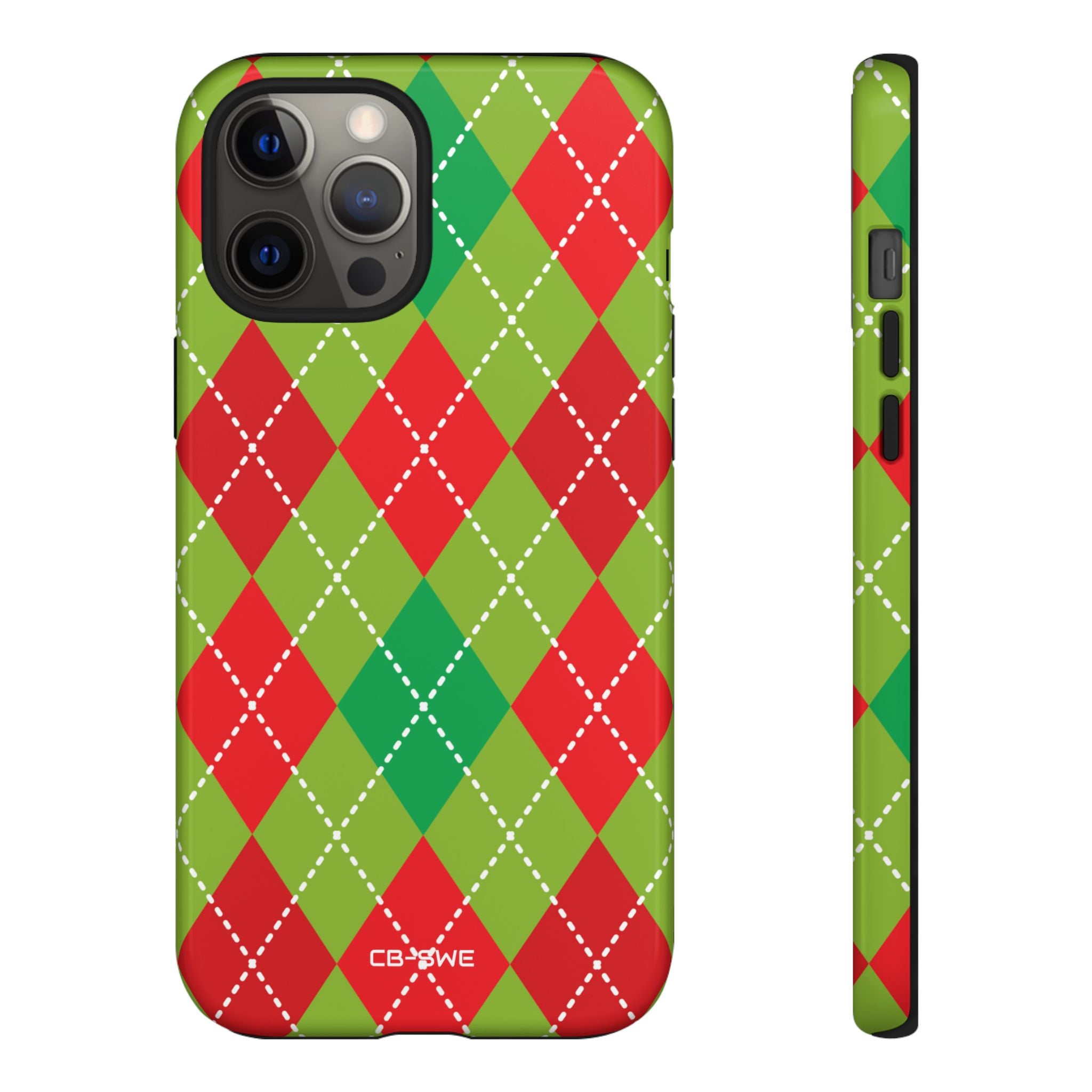 Diamond Shapes Dance - iPhone Case