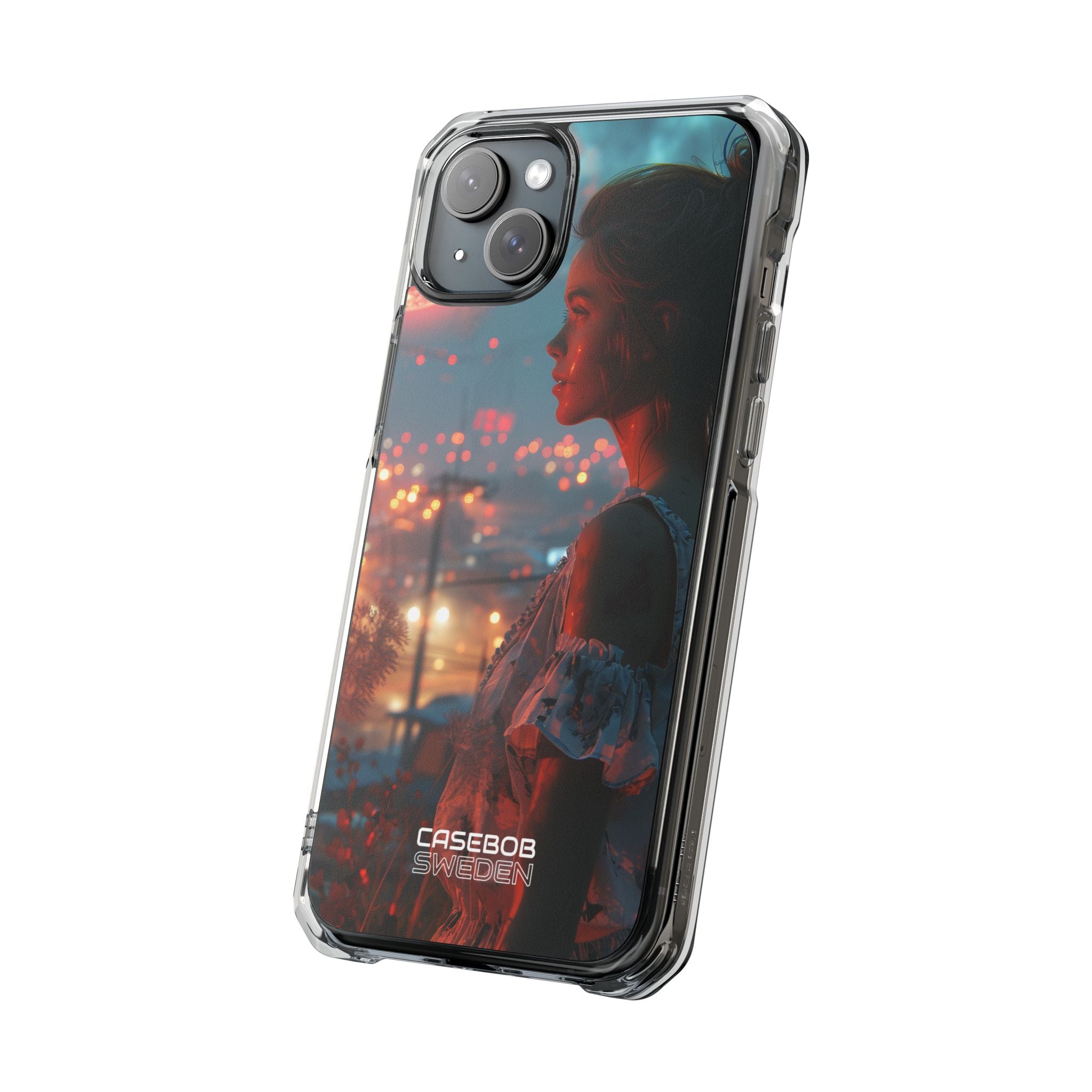 Moonlit Dreamscape Glow iPhone 15 - Impact Clear+