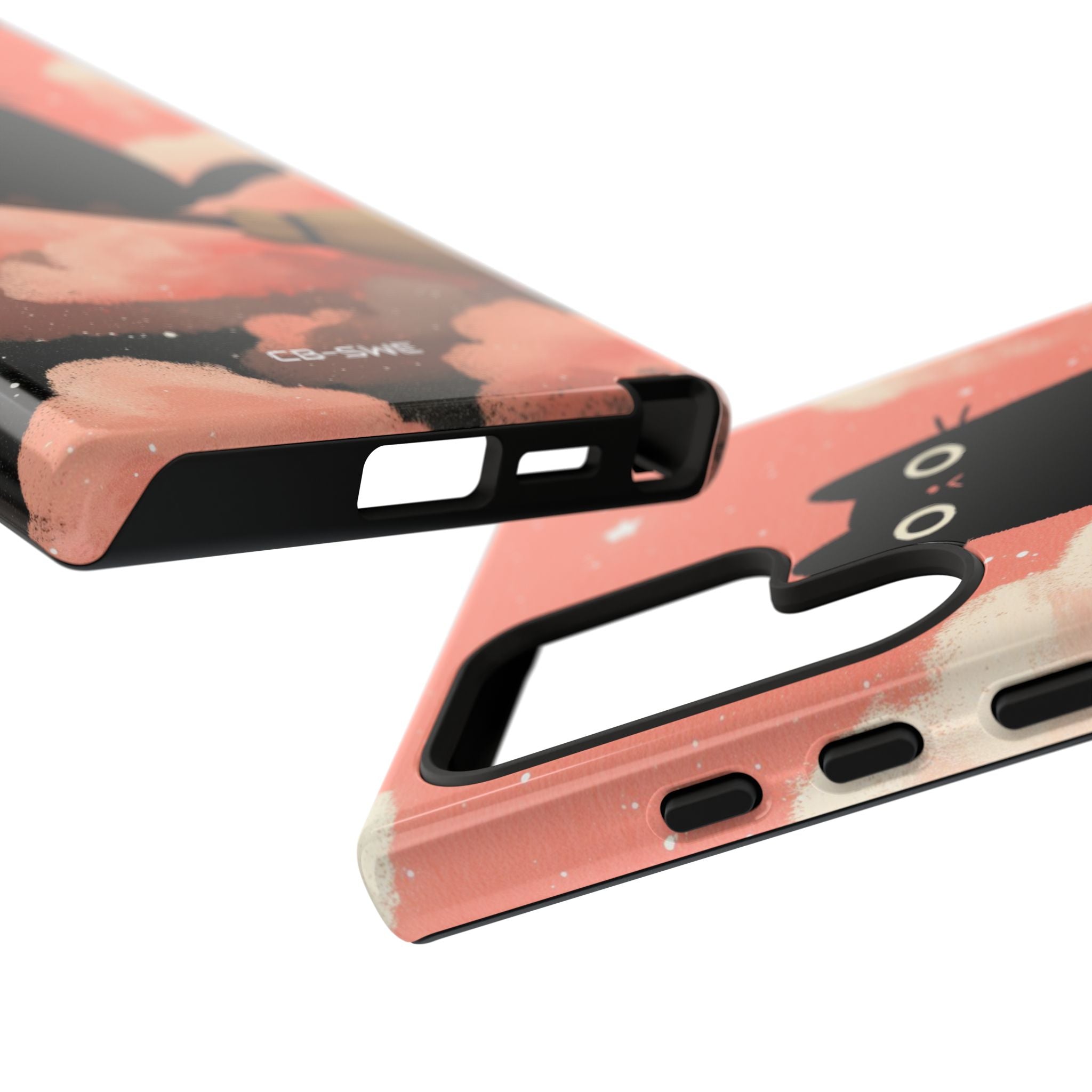 Cat Rides Broom - Samsung Case