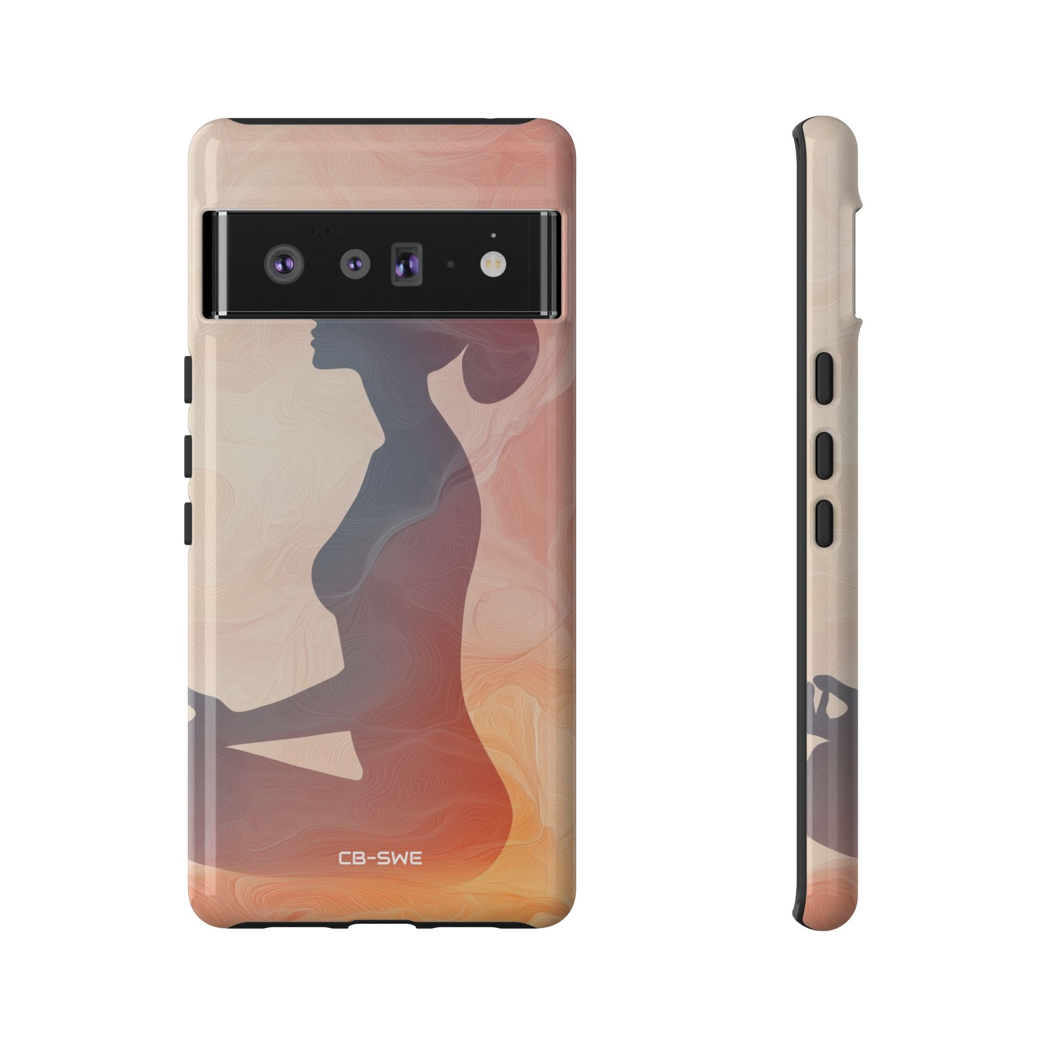 Meditator Embraces Flow - Google Pixel Case