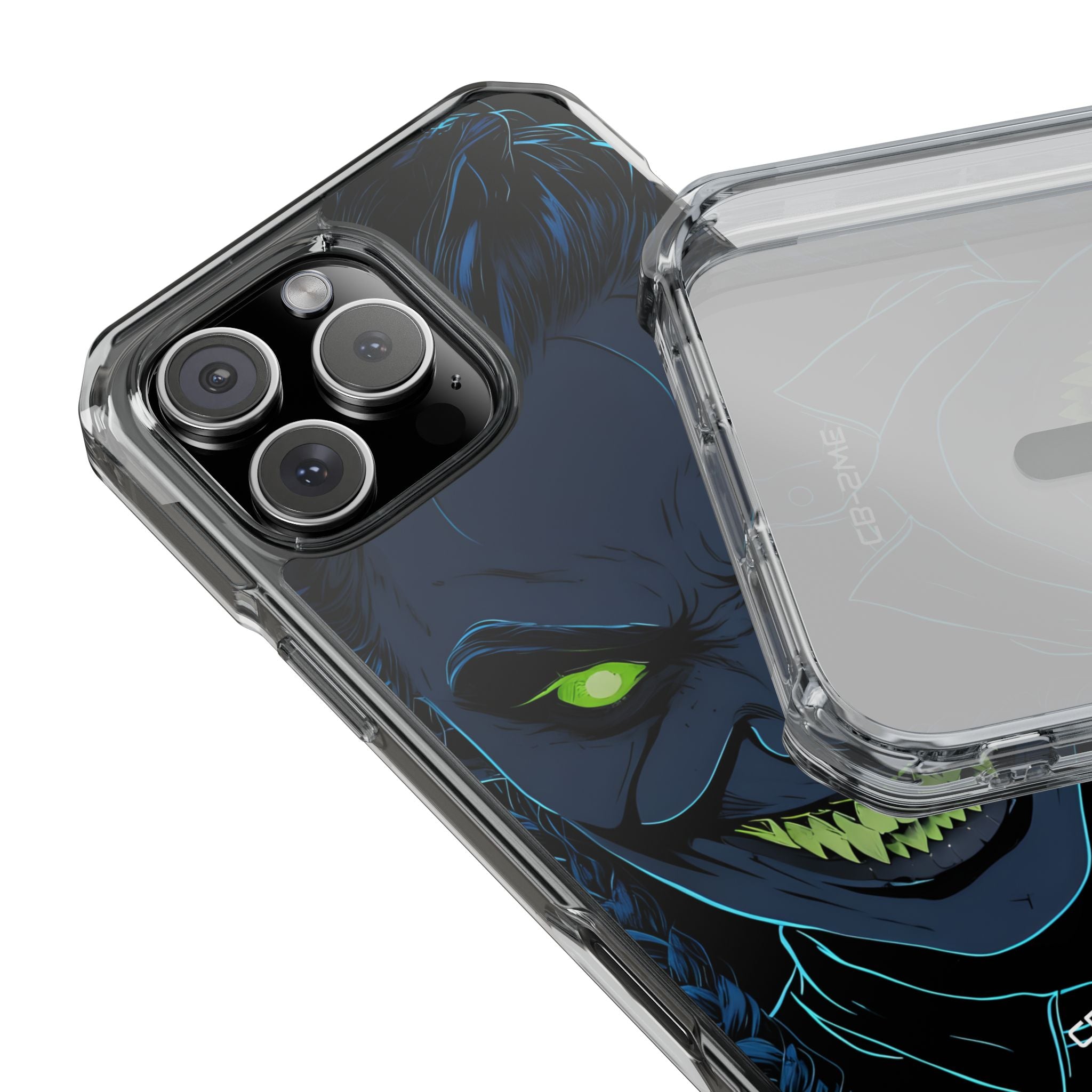 Glowing Eyes Dark Fiend iPhone Case - Impact