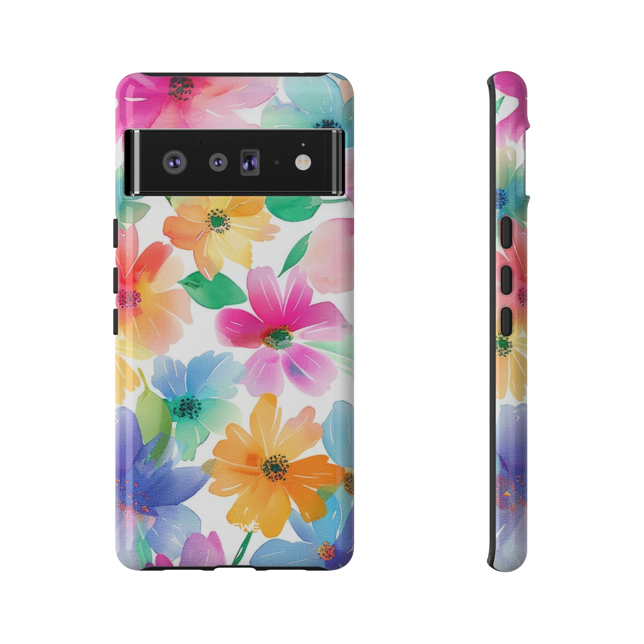 Vibrant Floral Impression - Google Pixel Case