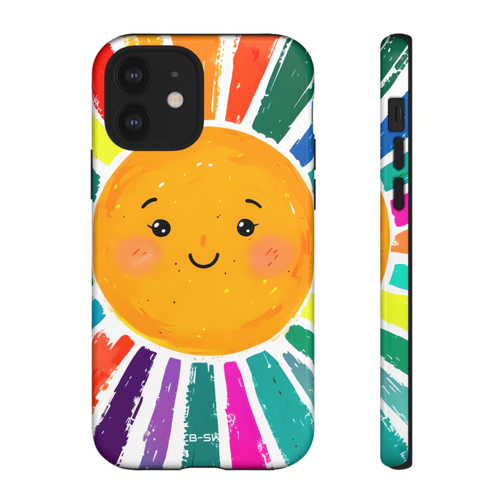 Radiant Smiling Sun - iPhone Case