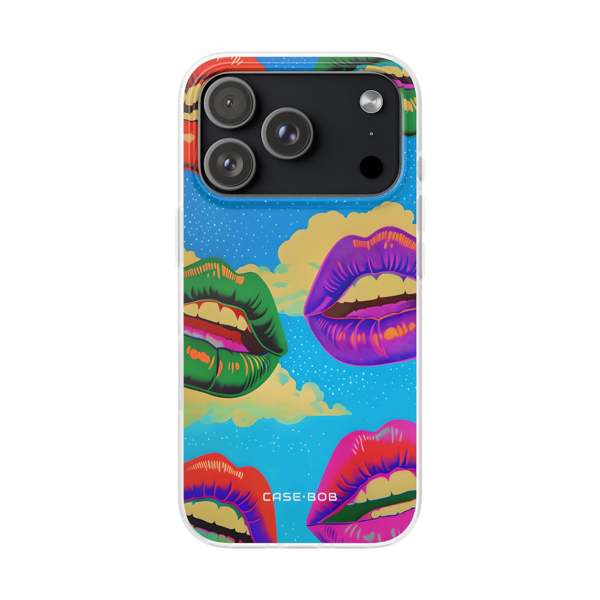 Colorful Lipscape iPhone 17 Pro Case - Soft