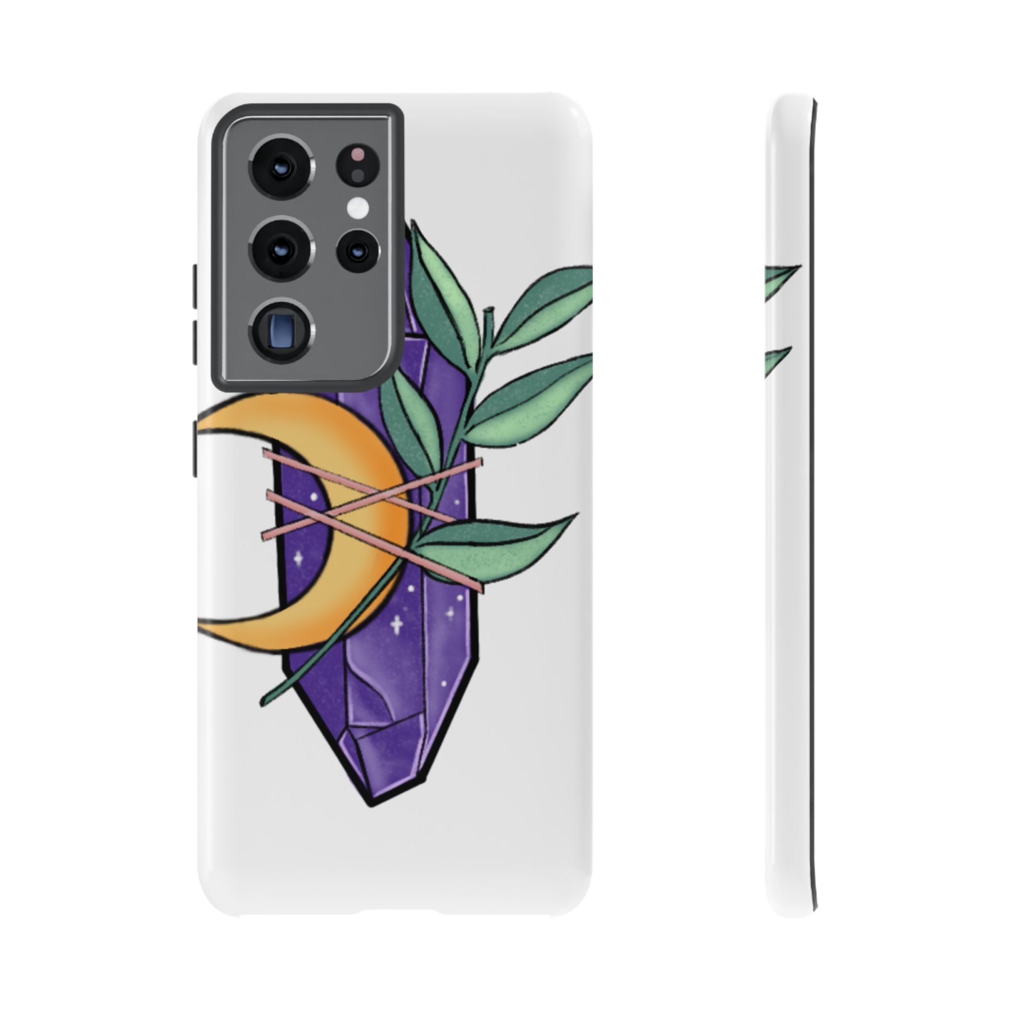 Mystical Moon Crystal - Samsung Case