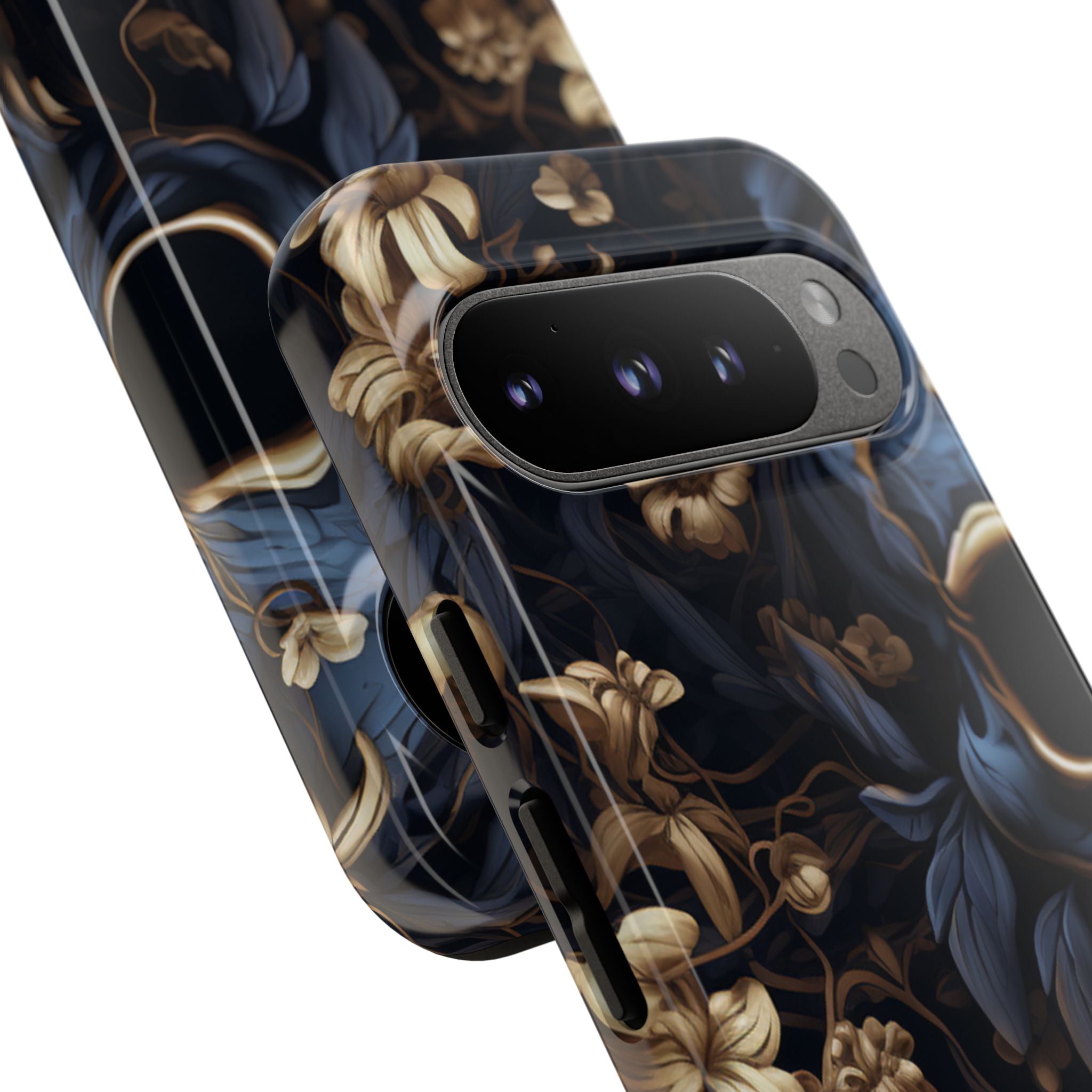 Gothic Floral Skull - Google Pixel Case