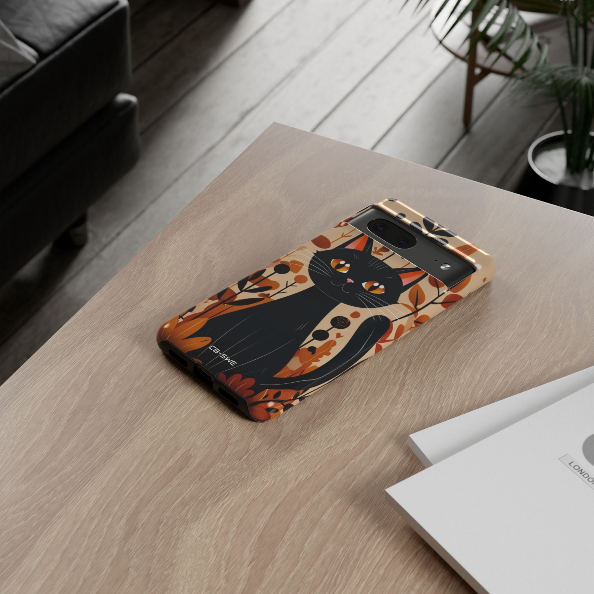 Autumnal Cat Whimsy - Google Pixel Case